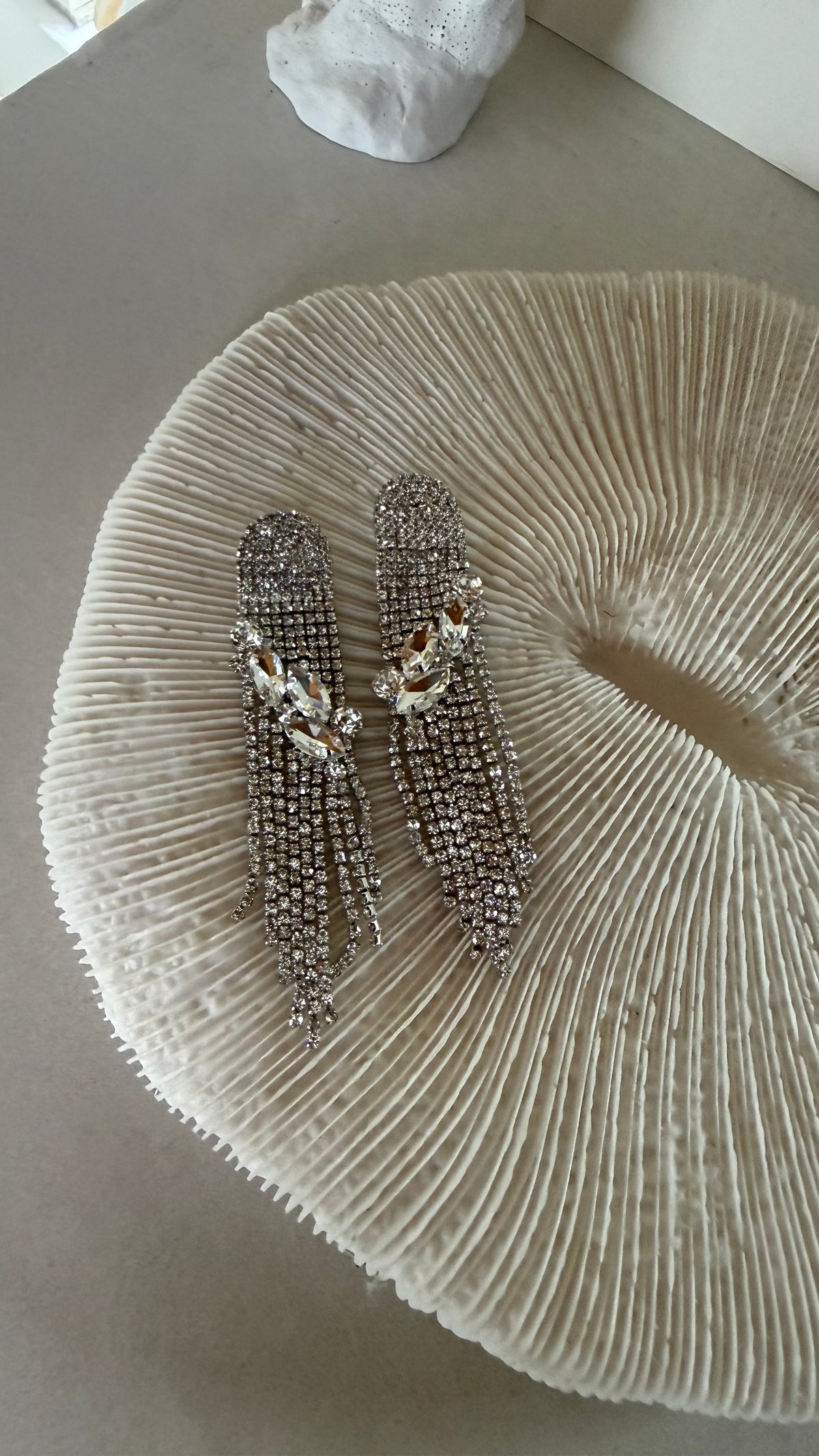 Earrings Zita slinger silver