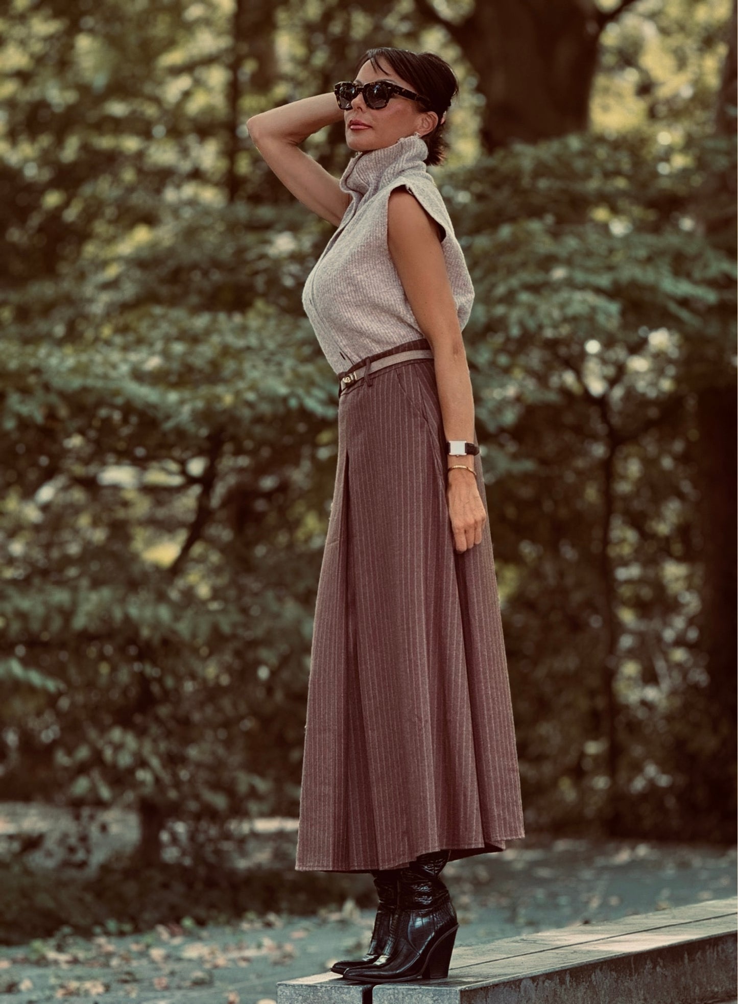 Pull Ella taupe