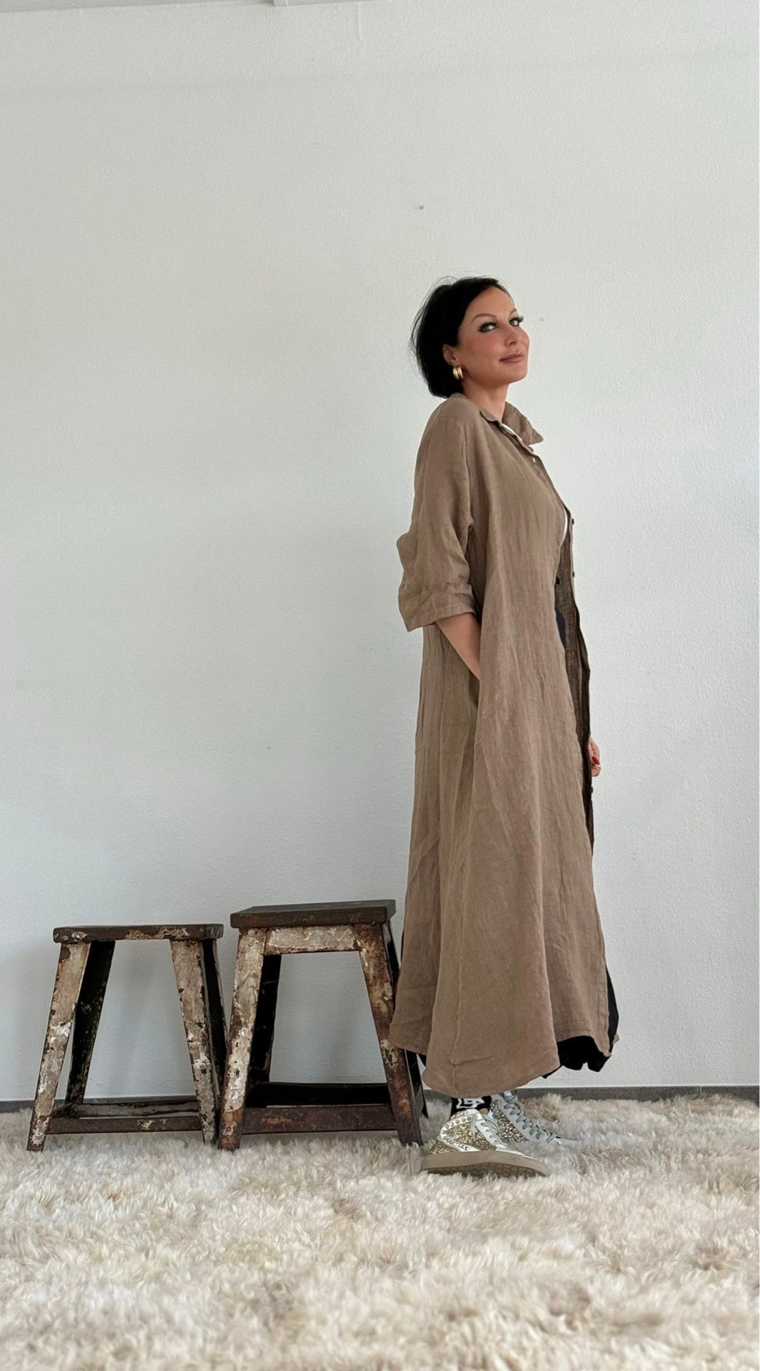 Robe/chemisier Ina camel