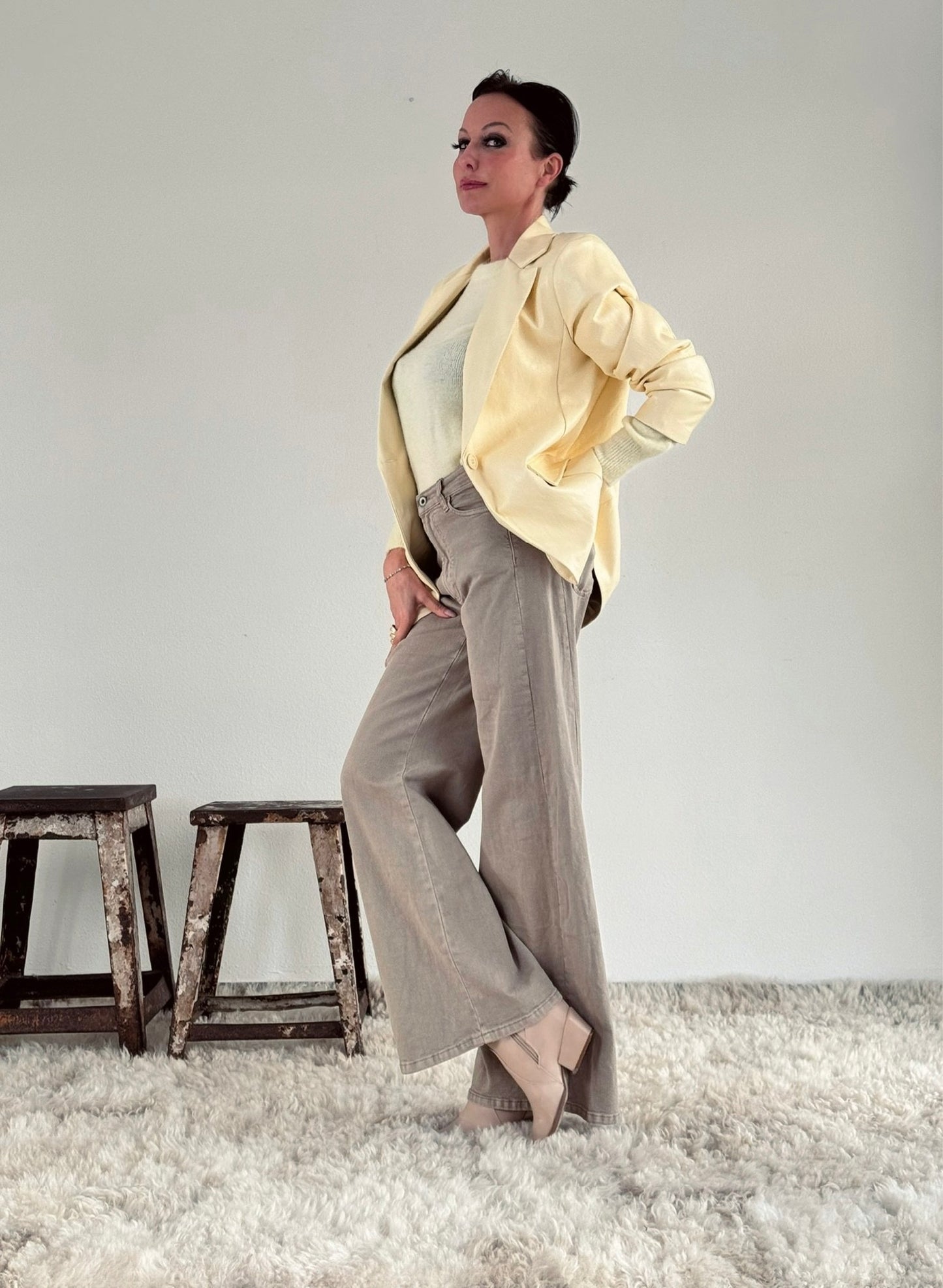 Blazer ensoleillé LL beurre