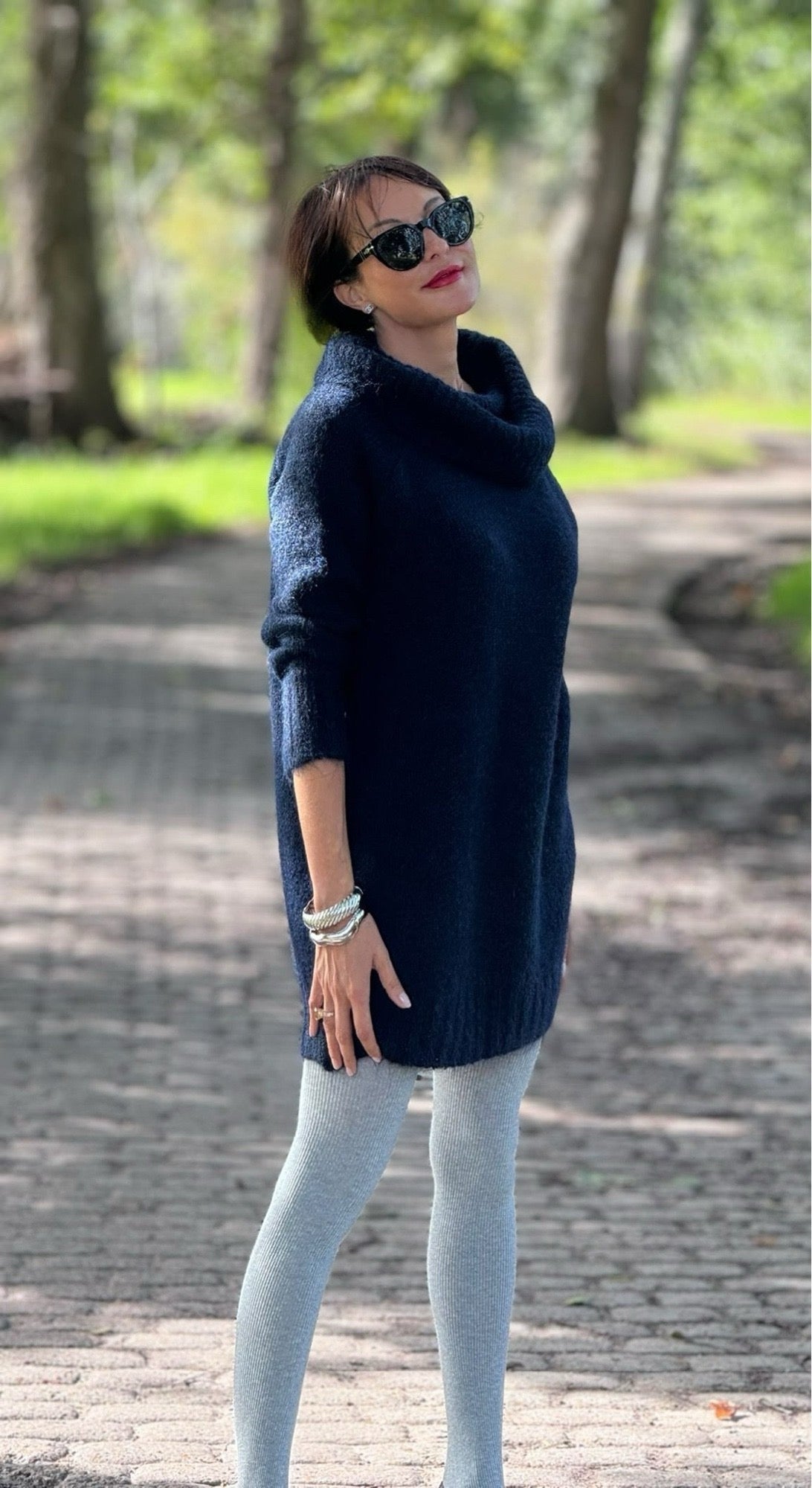 Dress pull Carlotta navy
