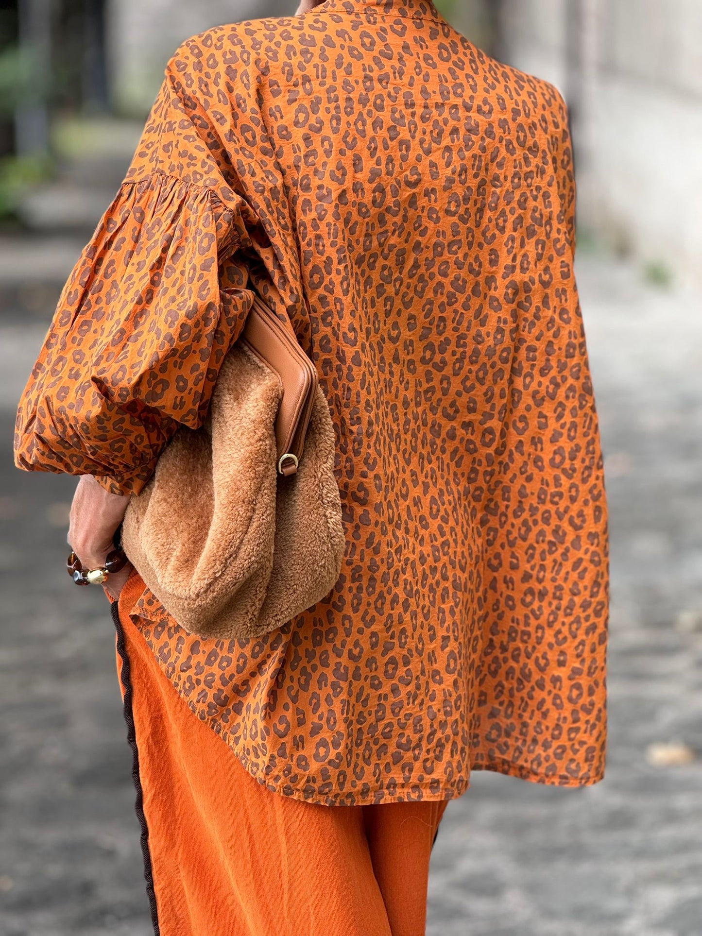 Blouse Lyra leo tangerine