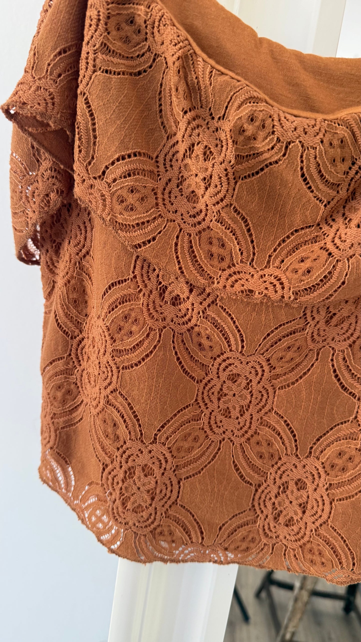 Top ginger lace (S/M)