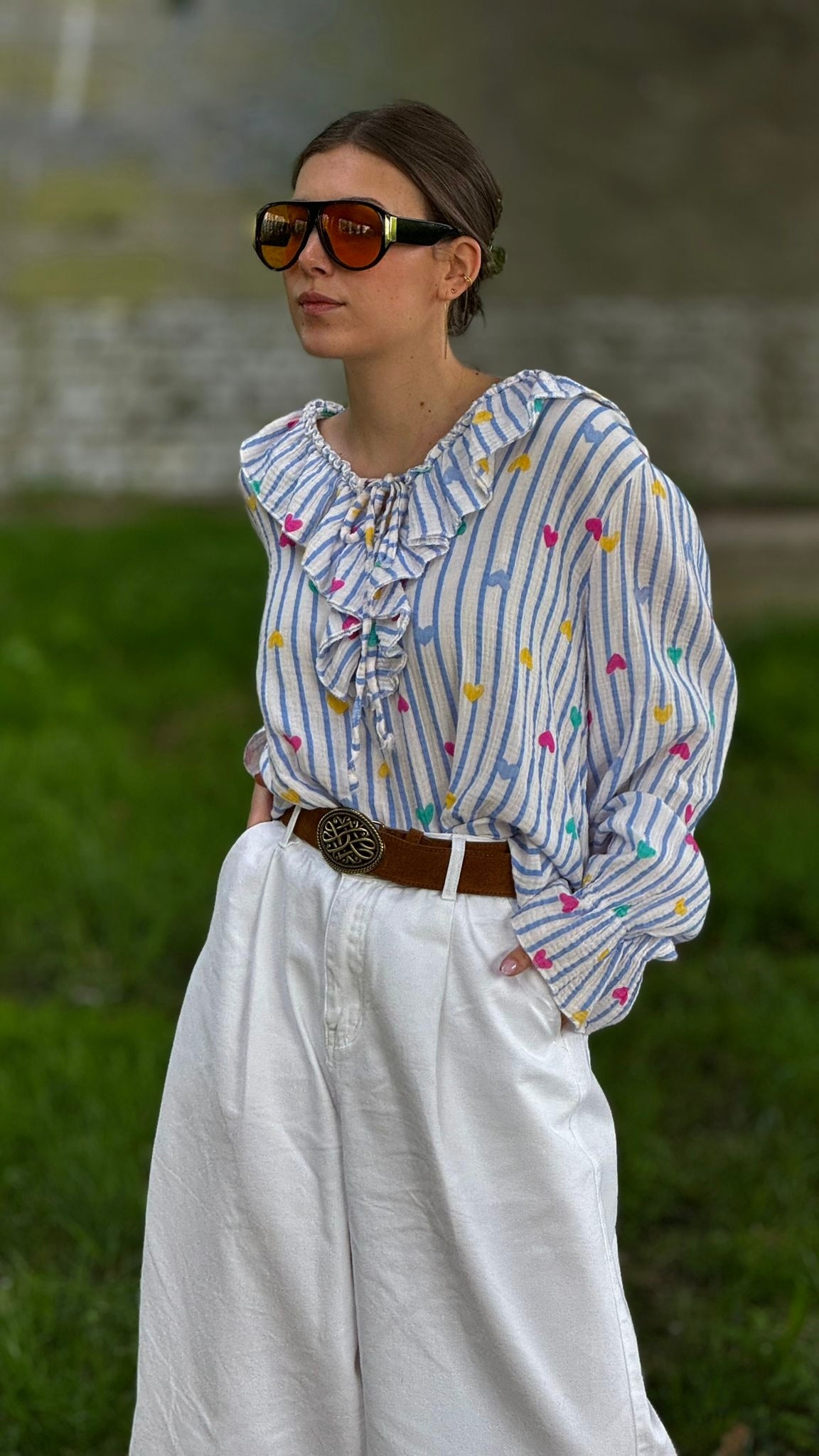 Blouse confetti