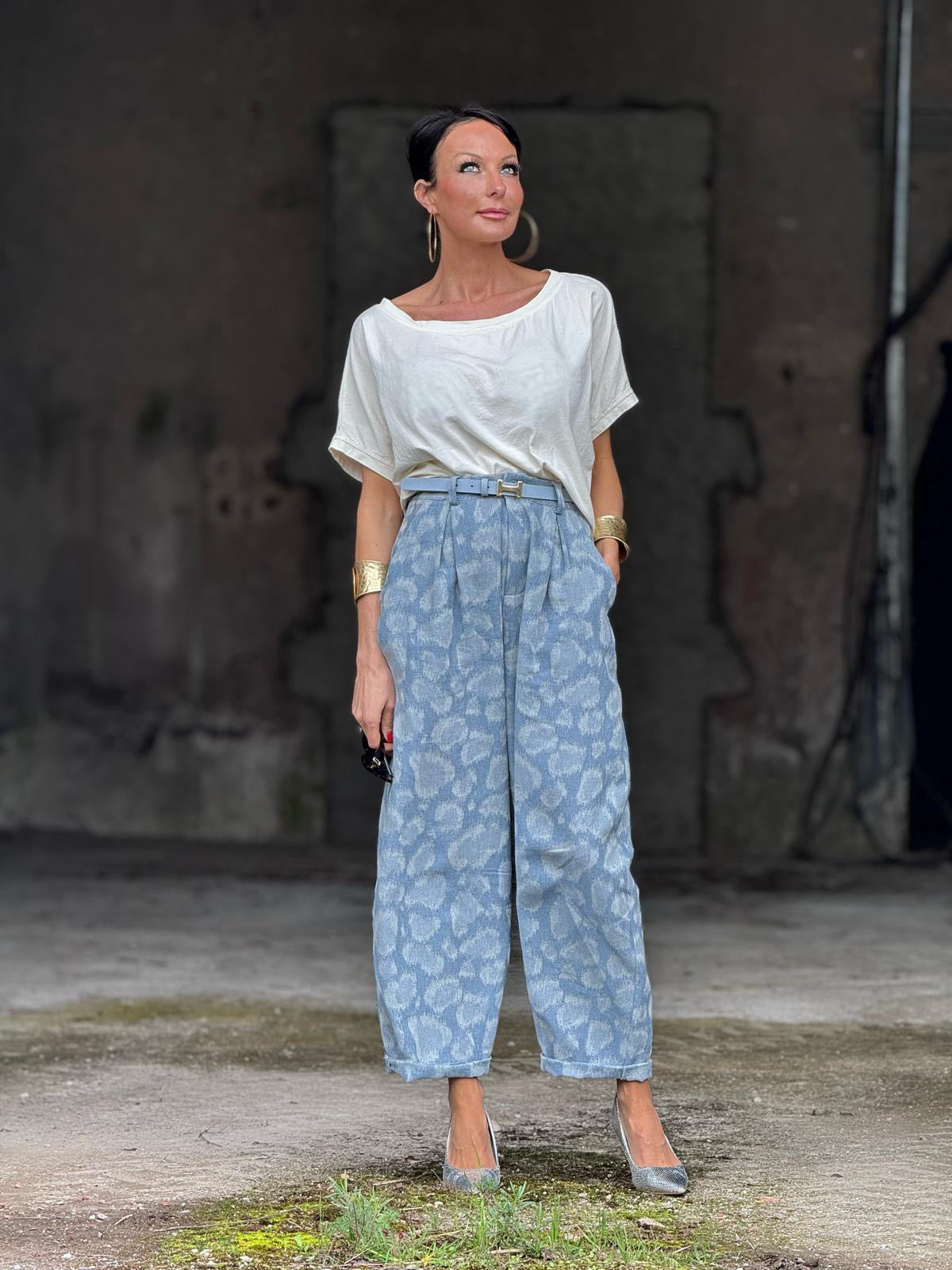 Pantalon Maris bleu
