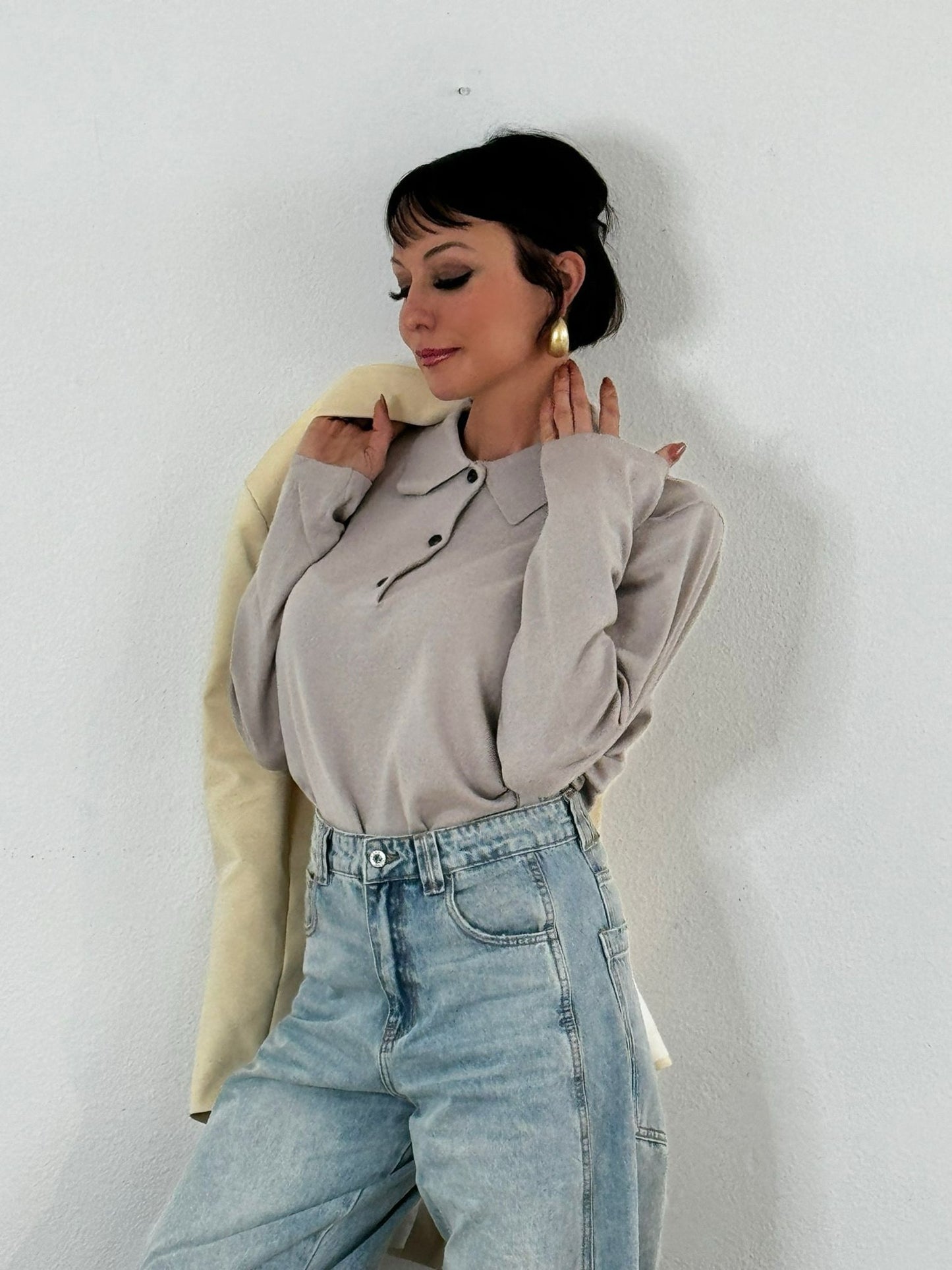 Shirt Polo April grey