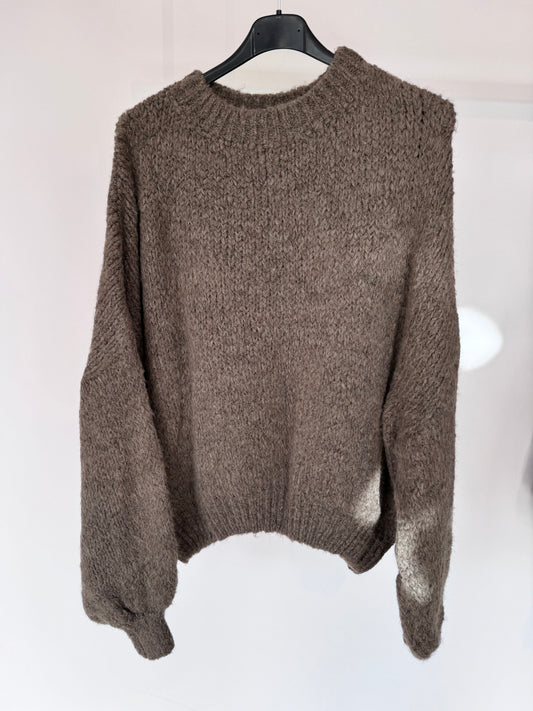 Pull Manuela taupe