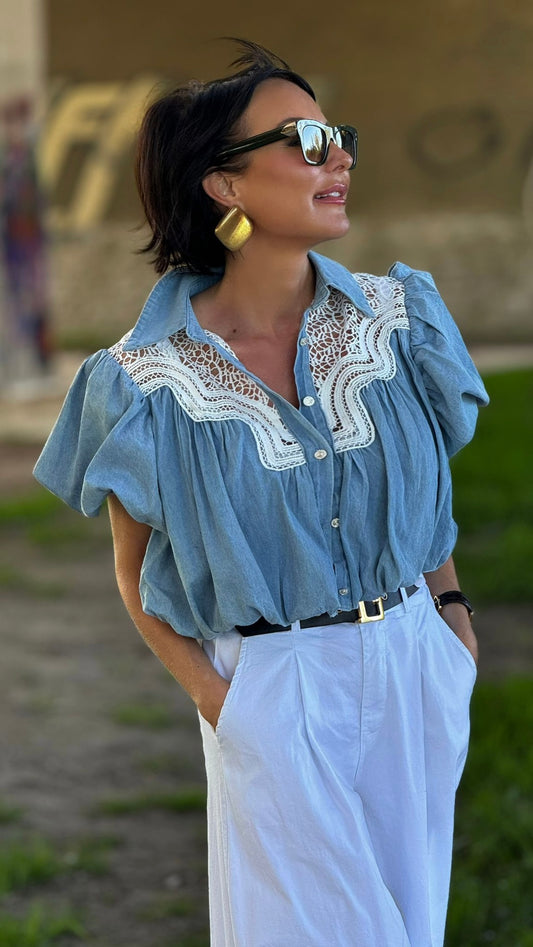 Blouse Blossom jeans