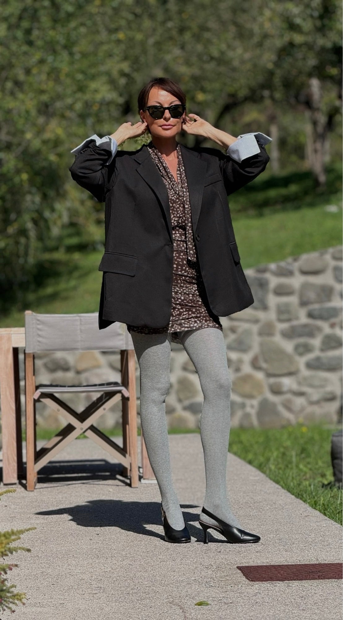 Blazer Lilac black