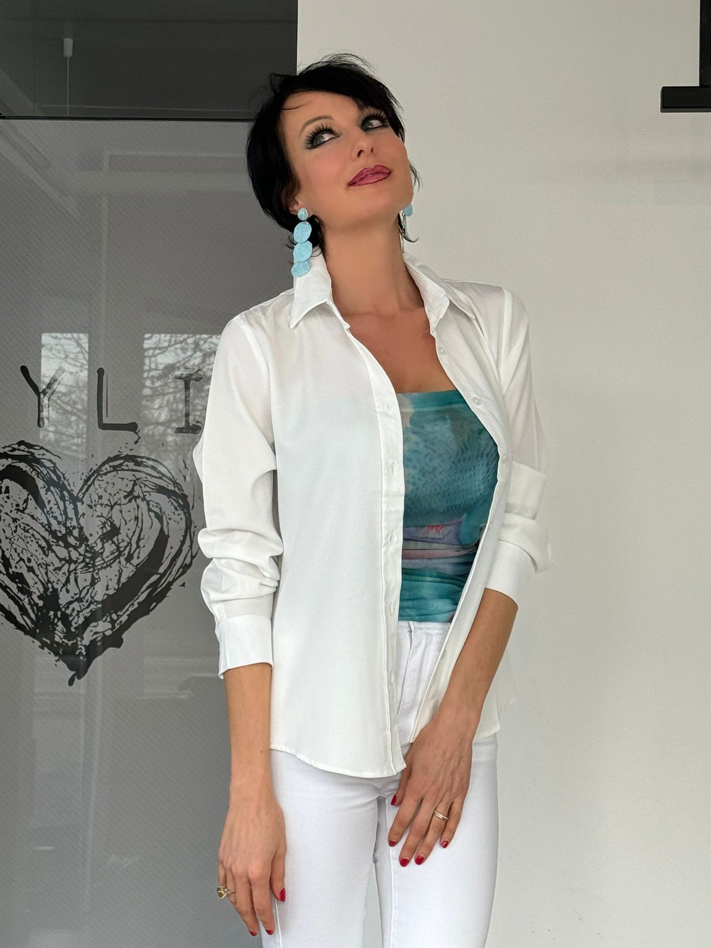 Blouse chemise white