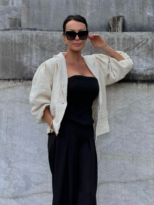Blazer Clarice cream