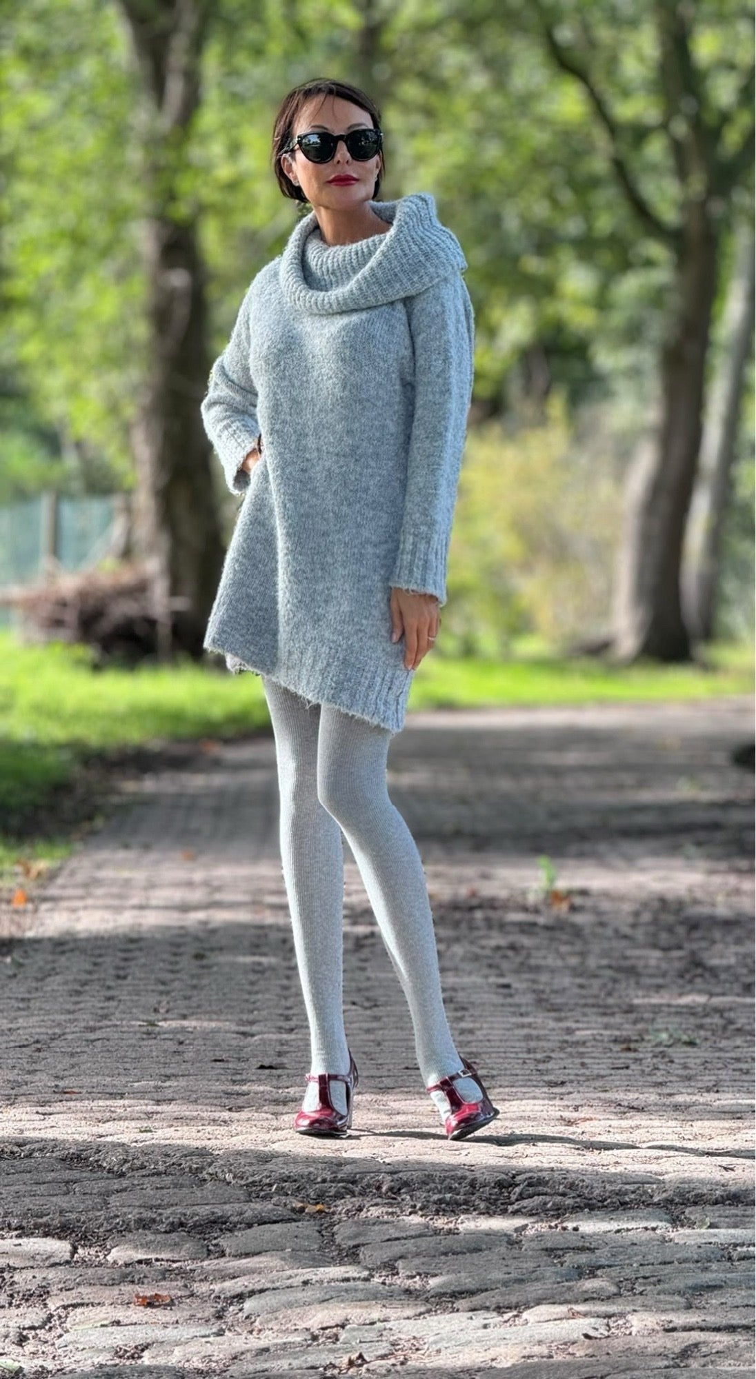 Dress pull Carlotta grey