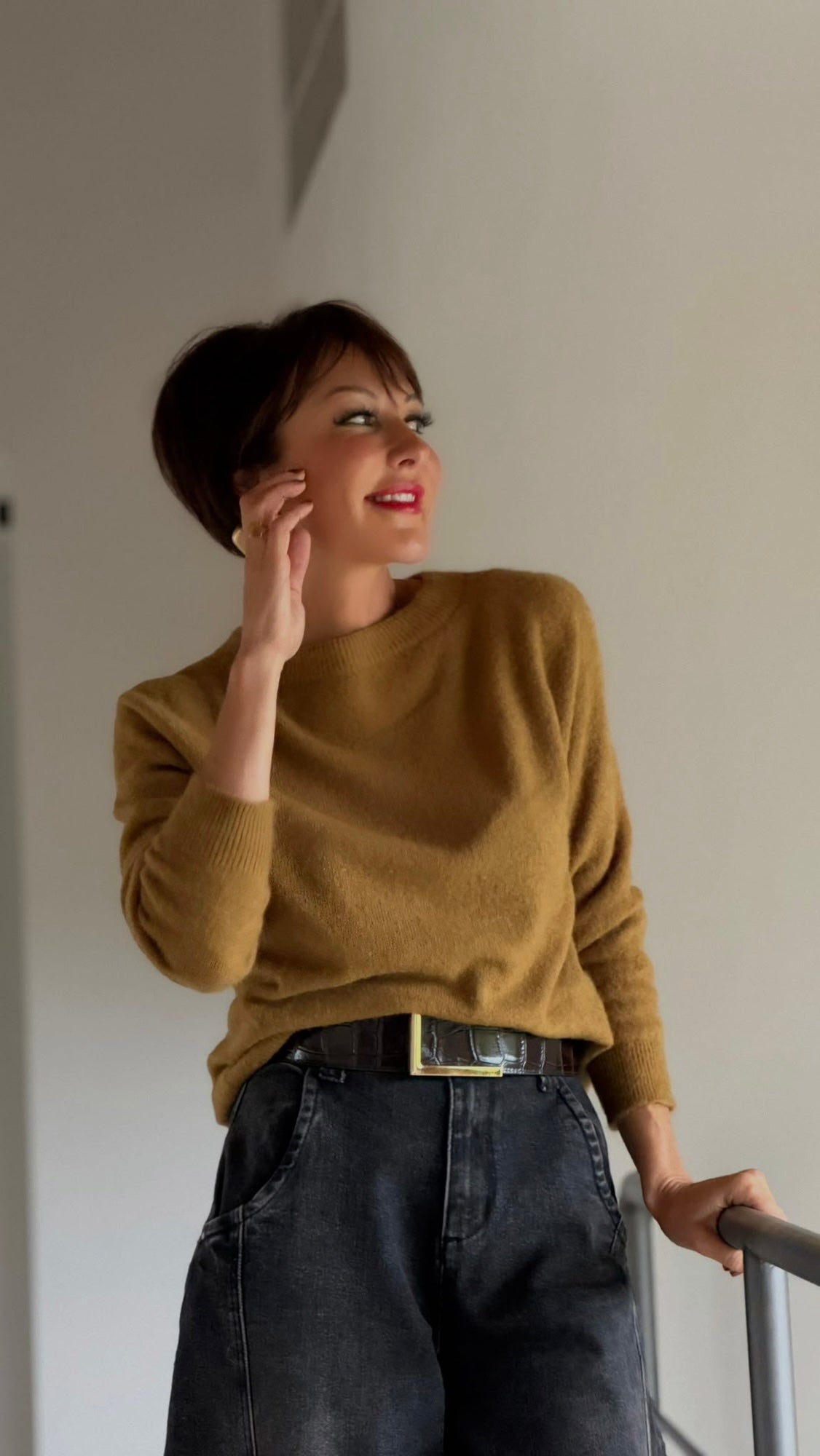 Pull Mila lm ocre