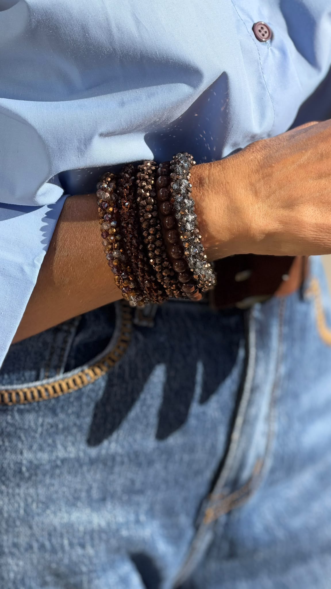 Bracelet set 5 Leah brown