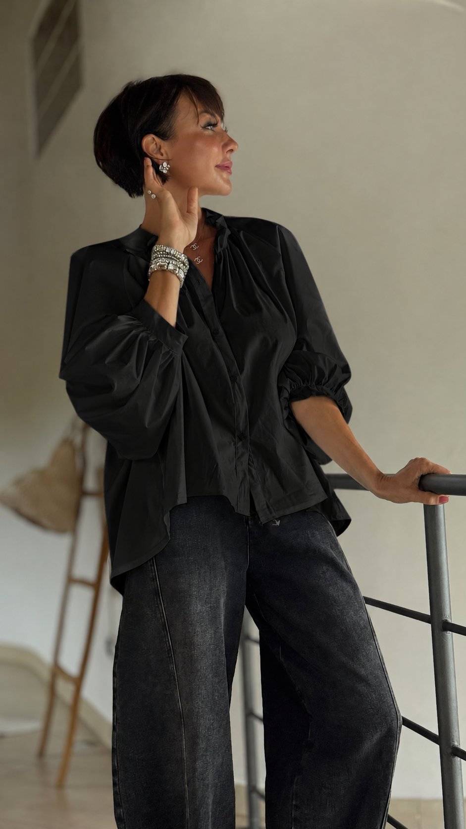 Blouse Isola black