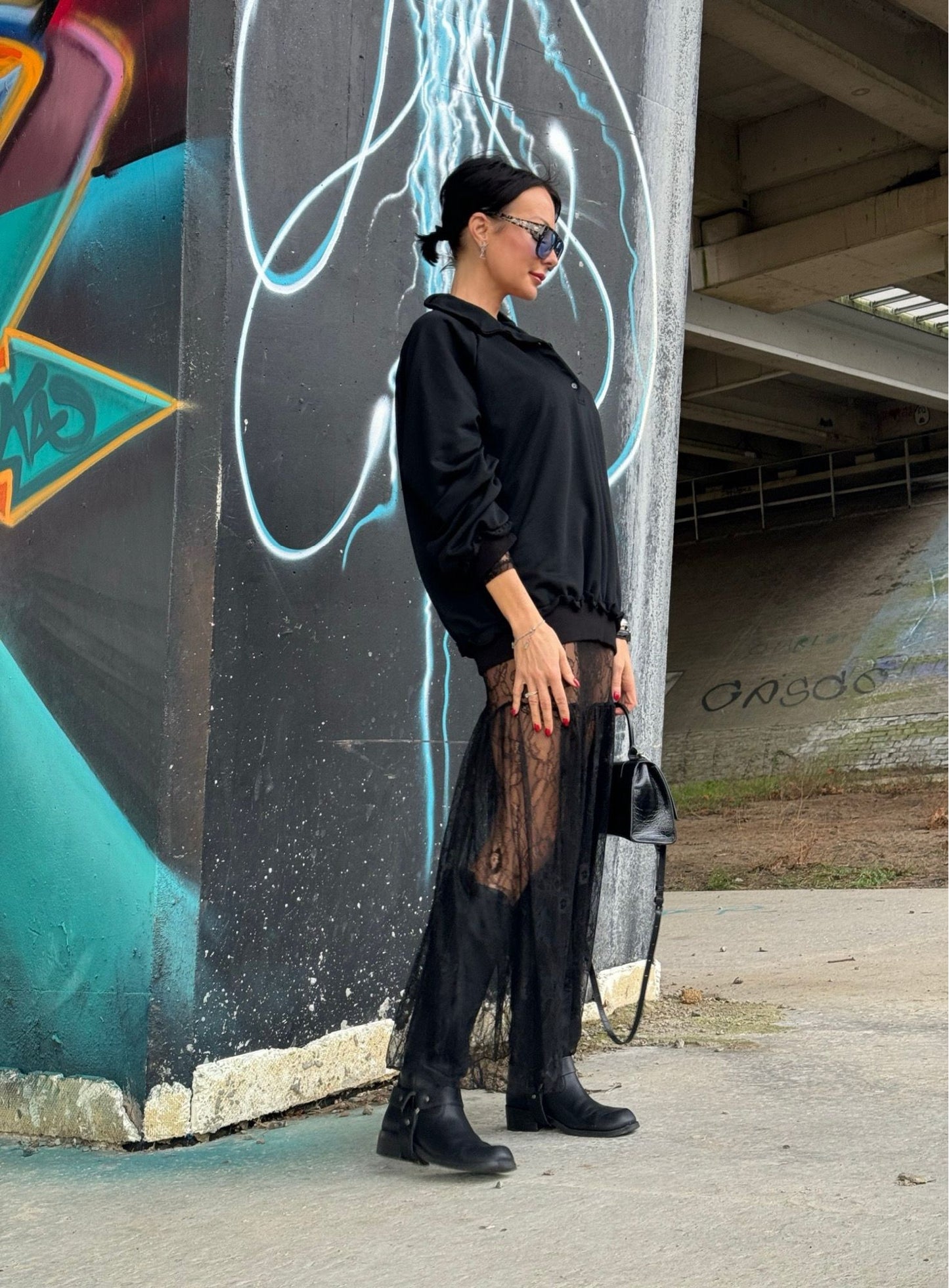 Pull Uni noir