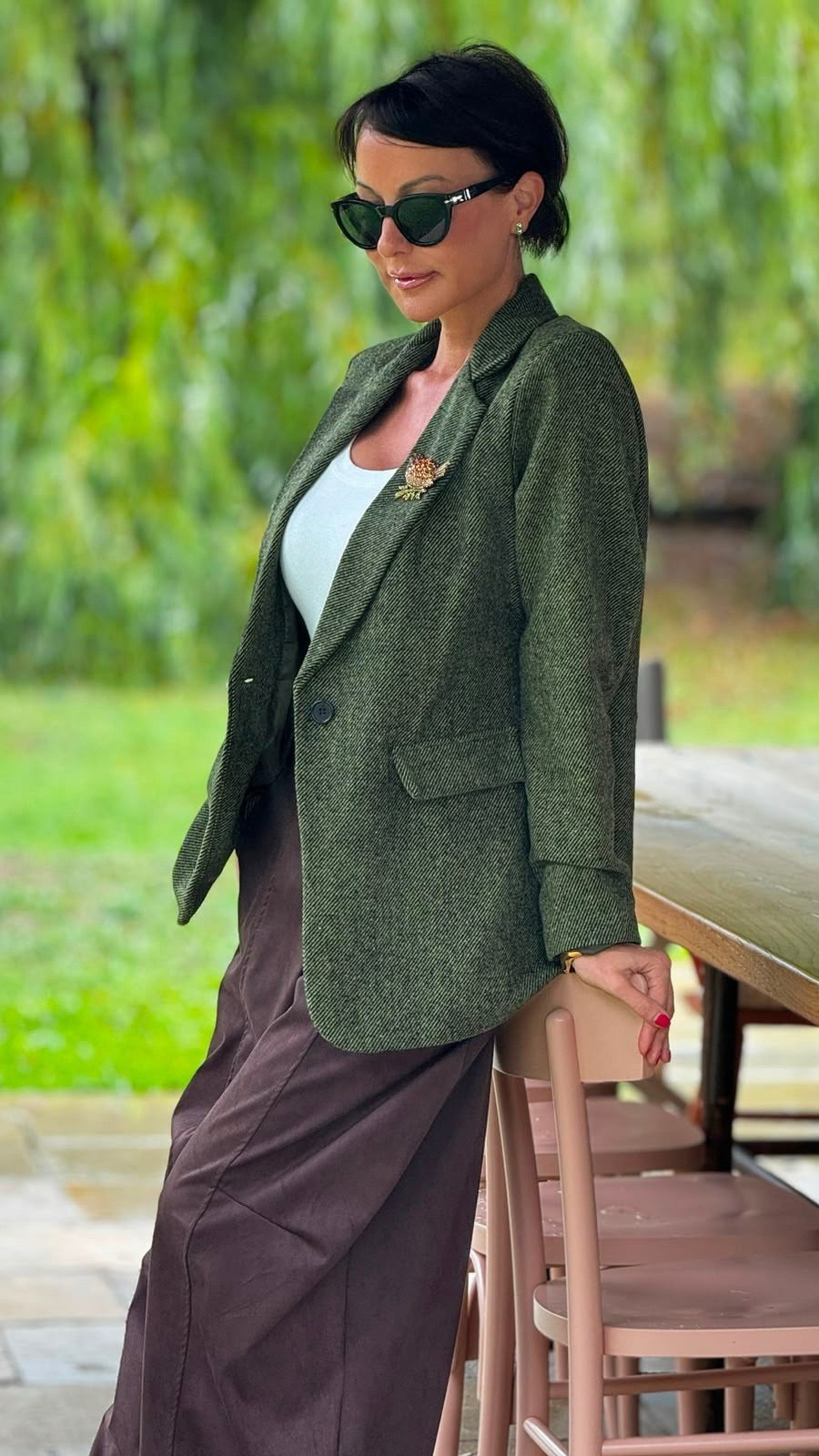 Blazer Stella poison green