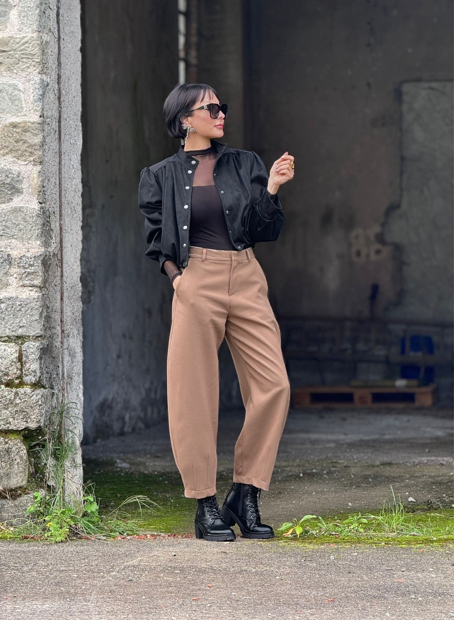 Jacket Rachel daim black