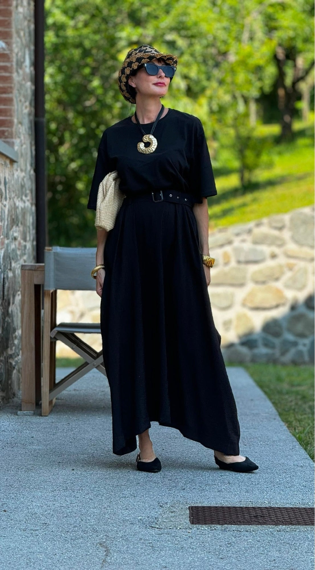 Skirt Margritte black