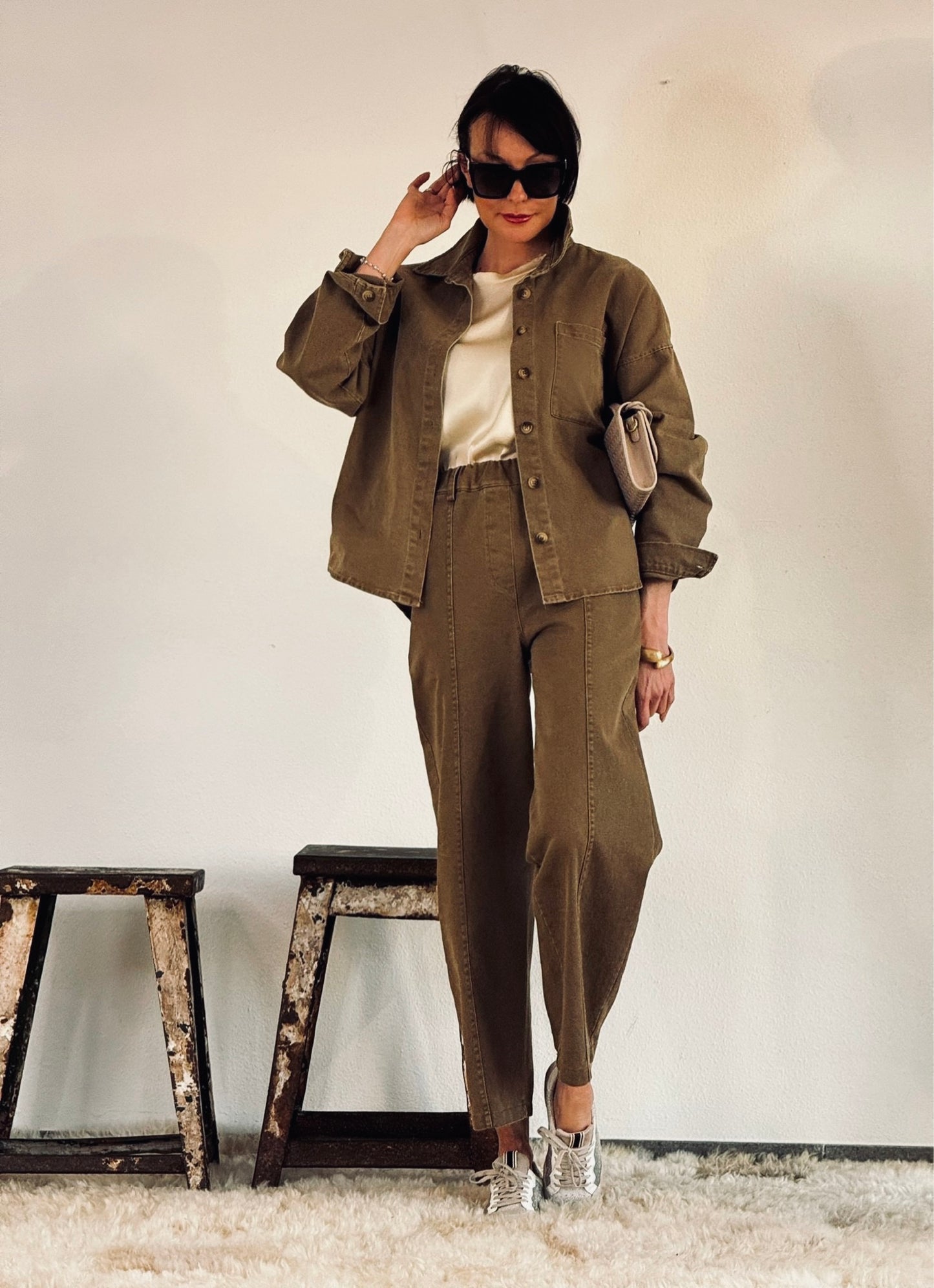 Pantalon Dolores olive