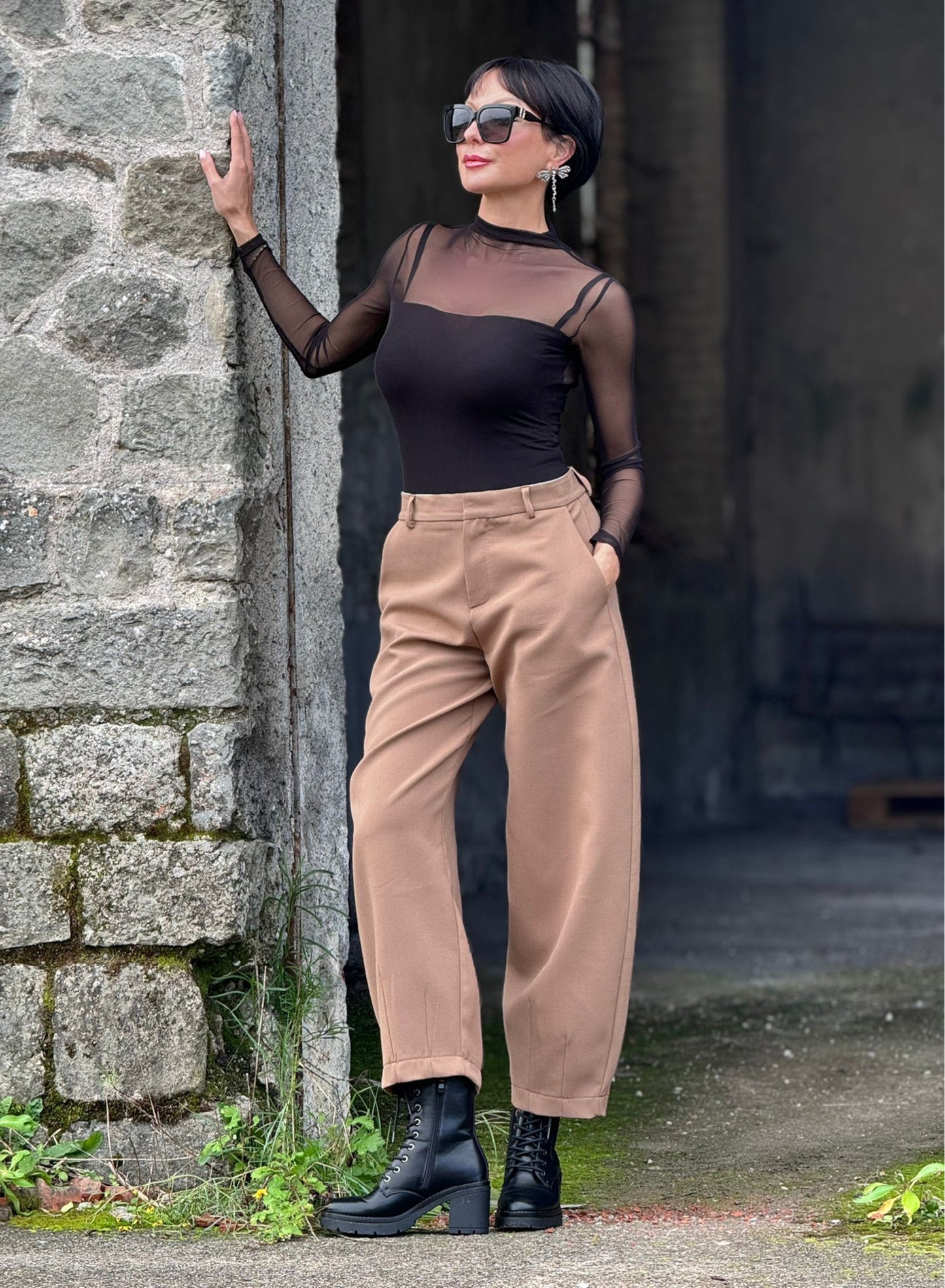 Body Rachel transp. black