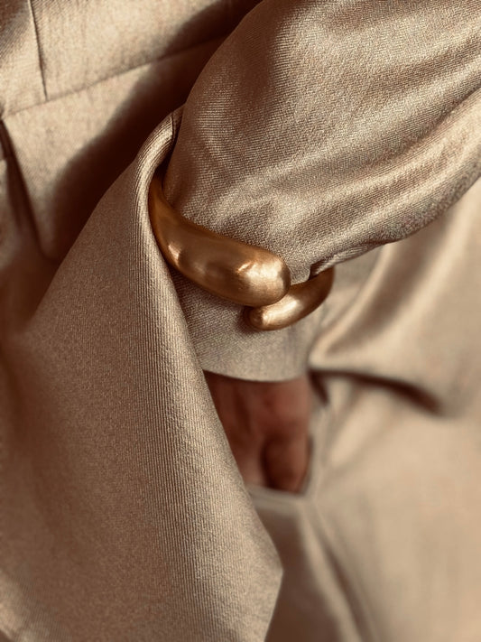 Bracelet Twain clips gold