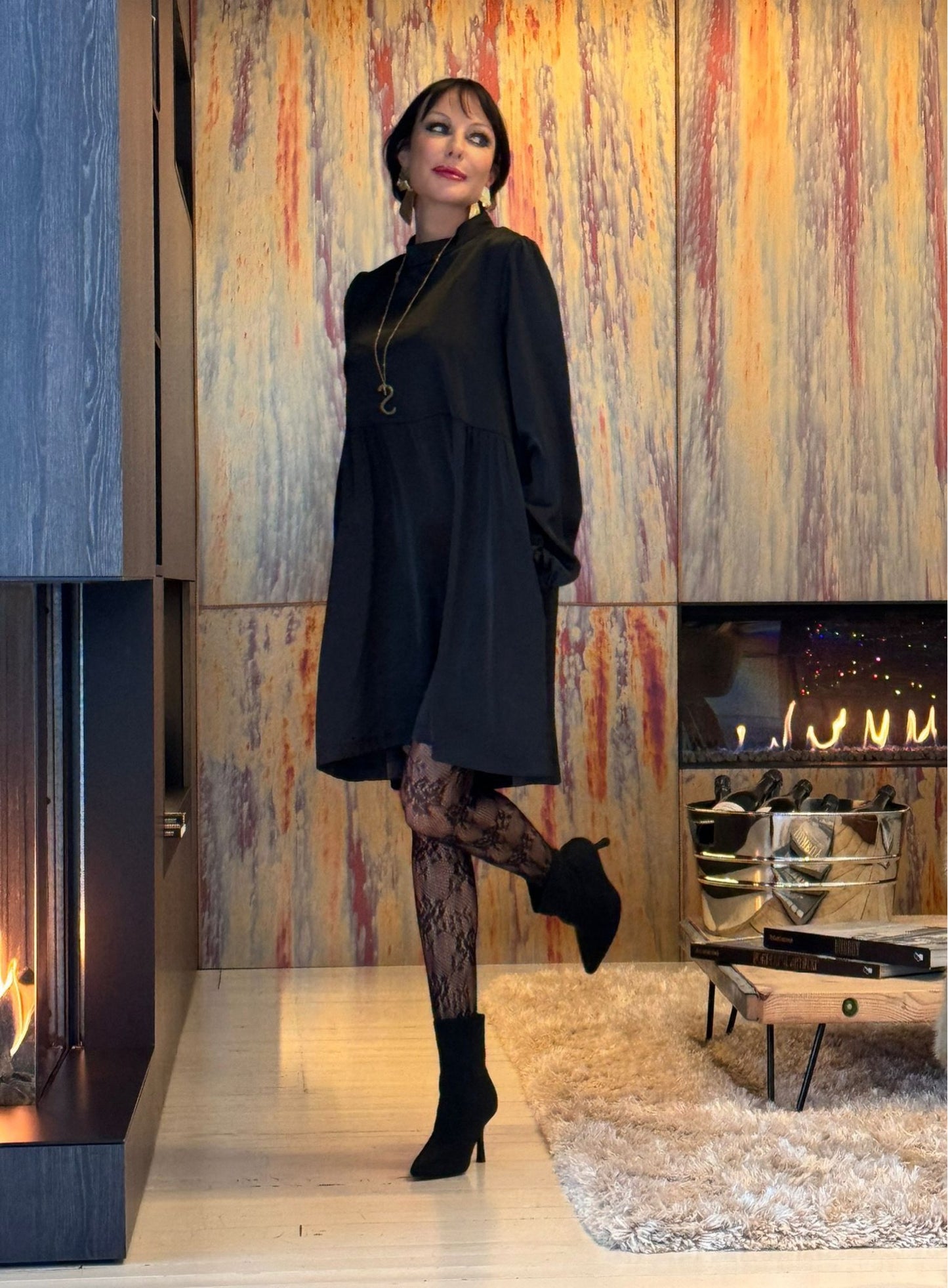 Dress Giulia black uni