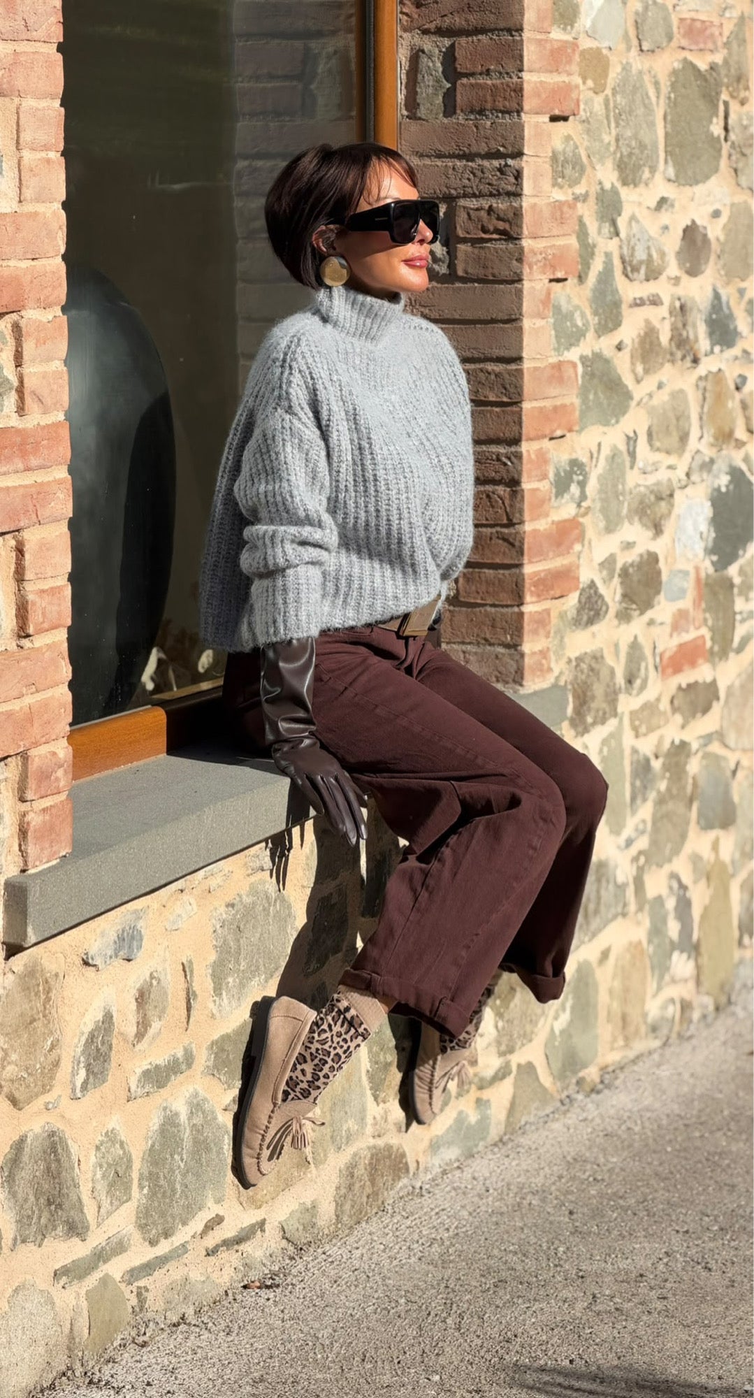 Pants Odette choco