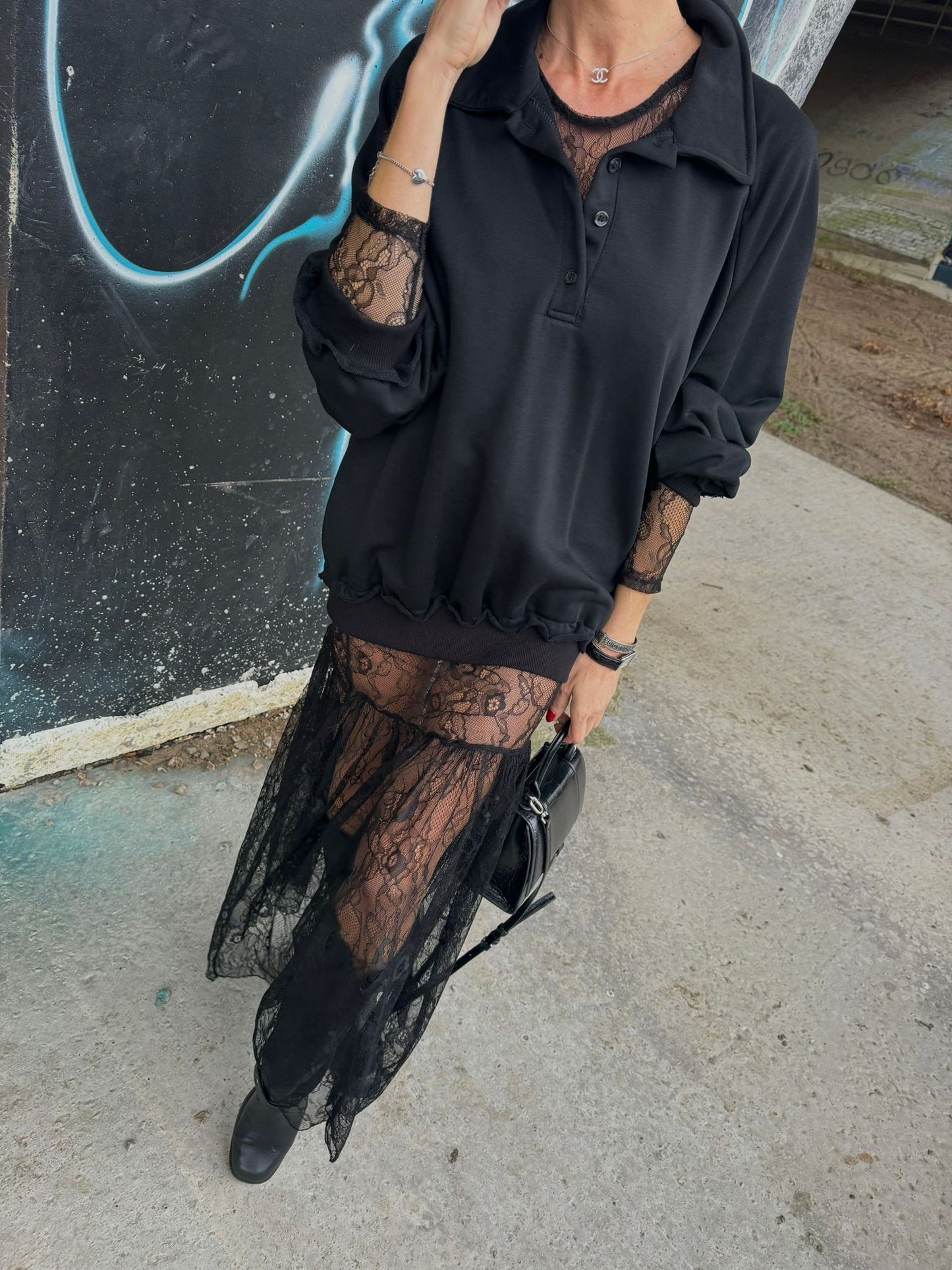 Pull Uni noir