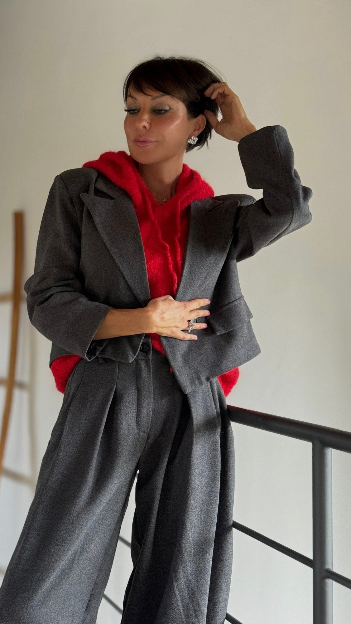 Hoodie Zita red