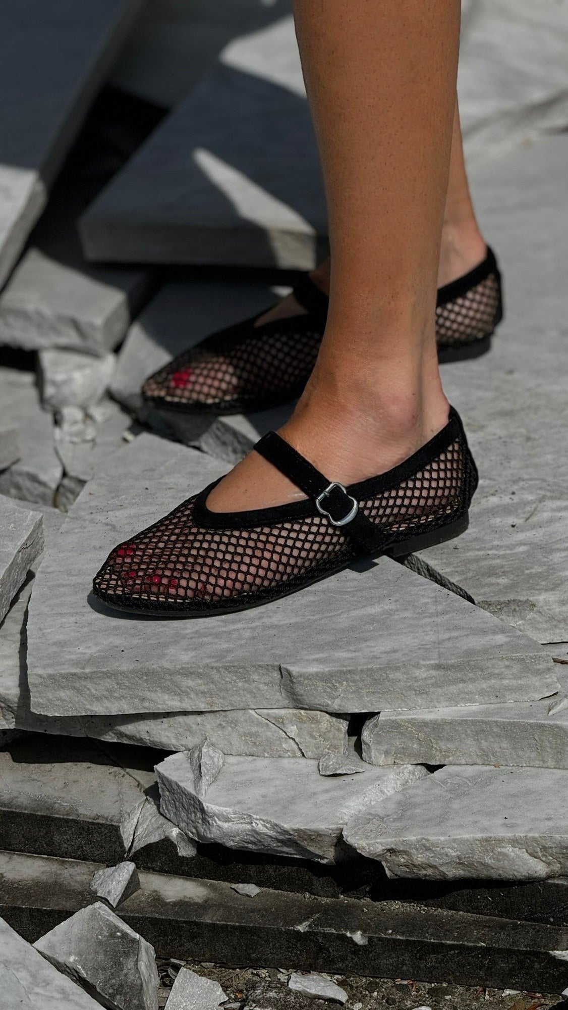 Ballerin fishnet black