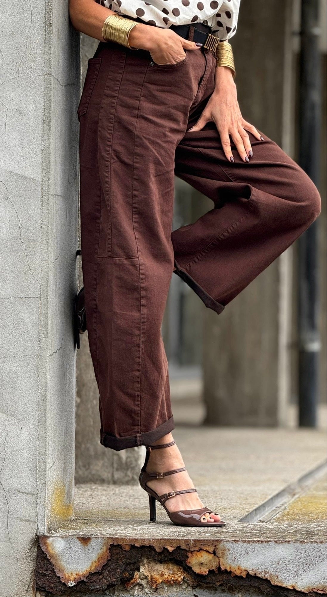 Jeans Montana choco