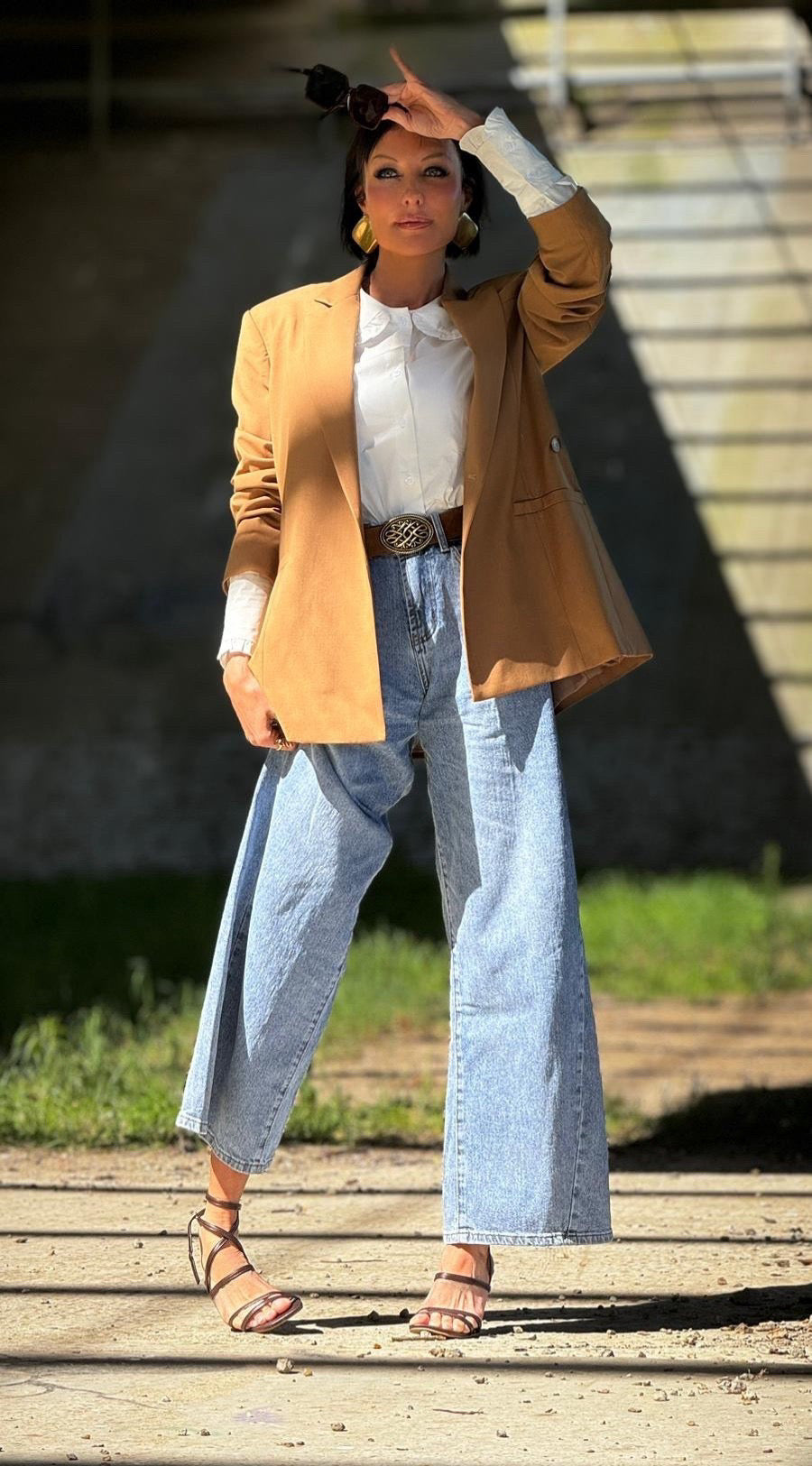 Sandale Lola marron