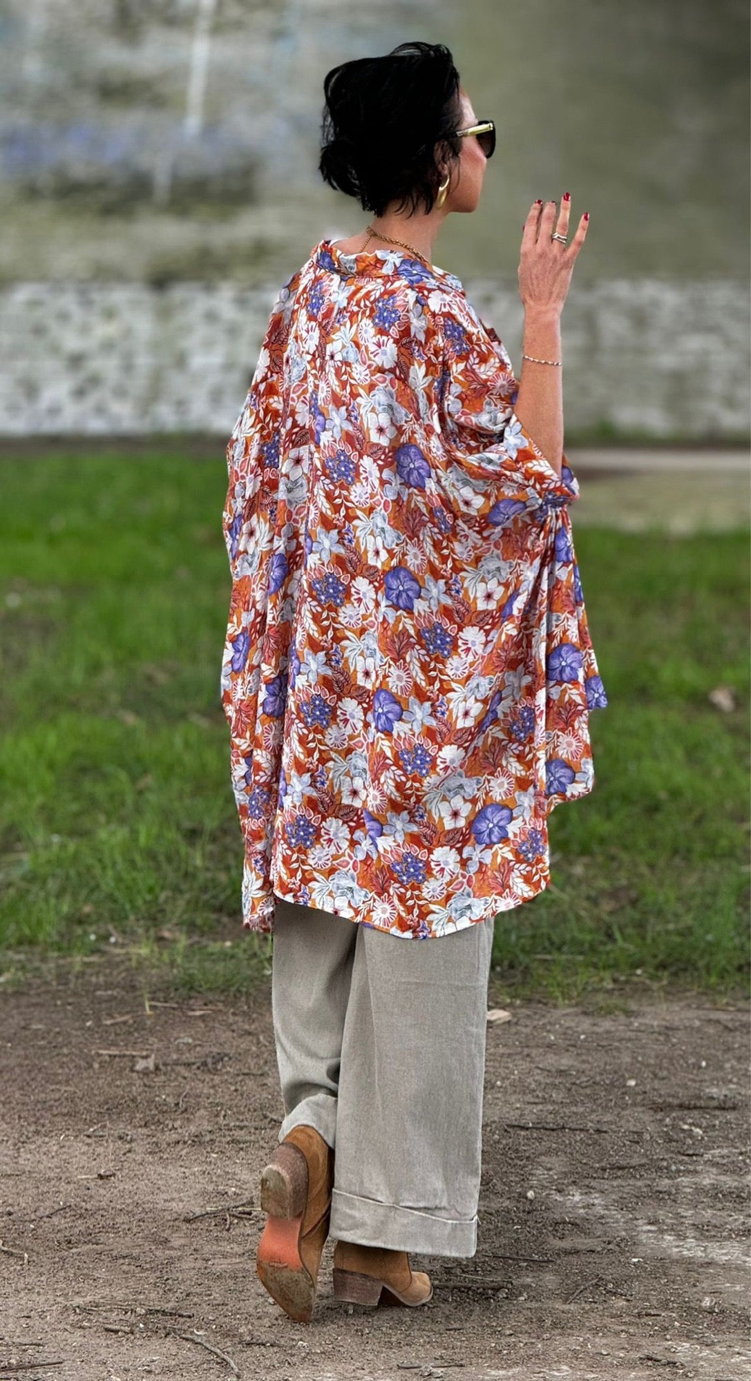 Montana orange blouse