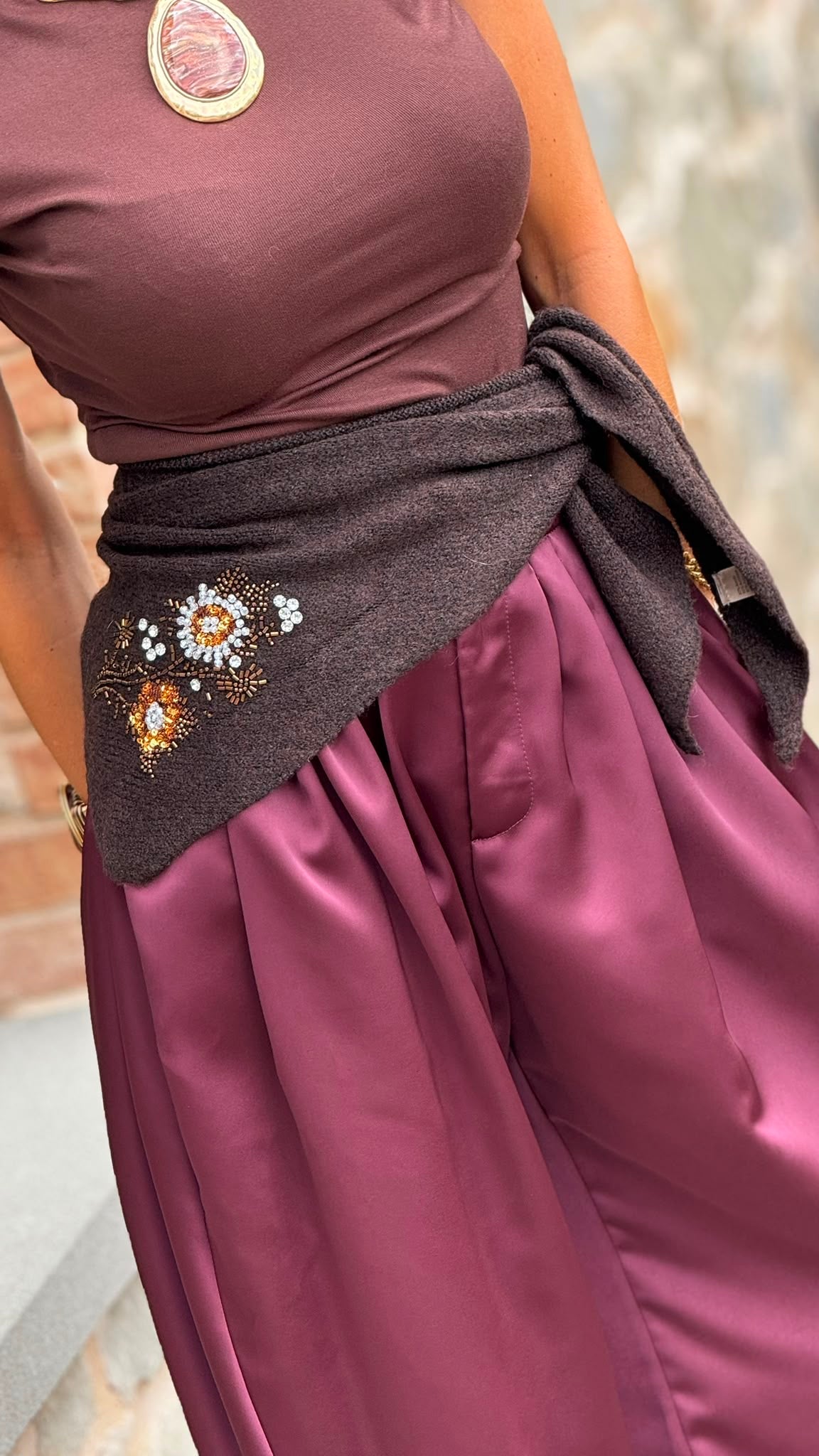 Scarf Evita wool