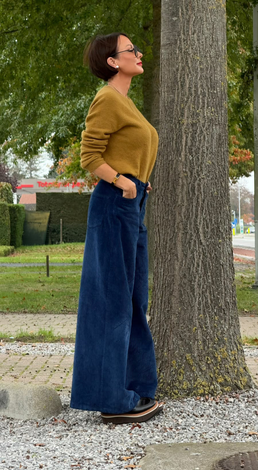 Pants Mila cobalt