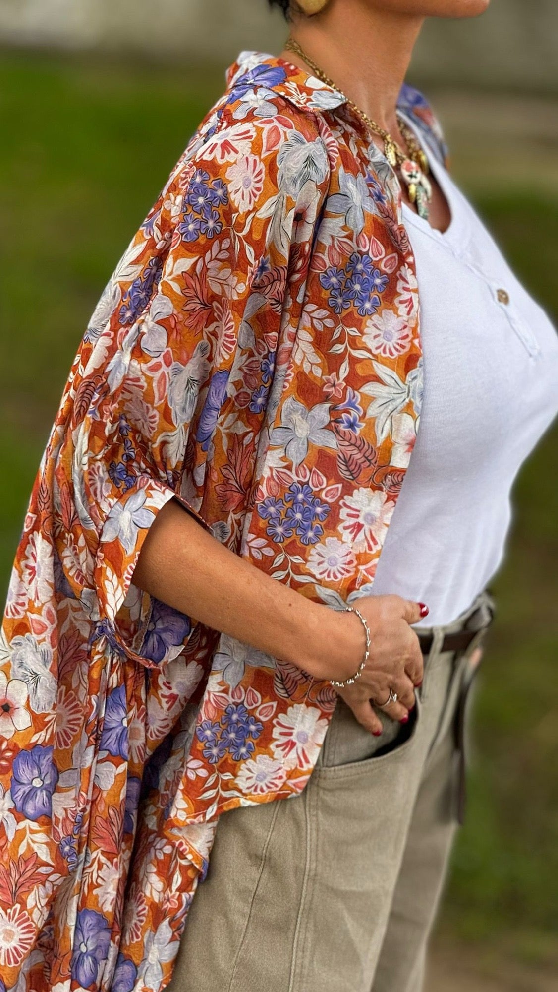 Montana orange blouse
