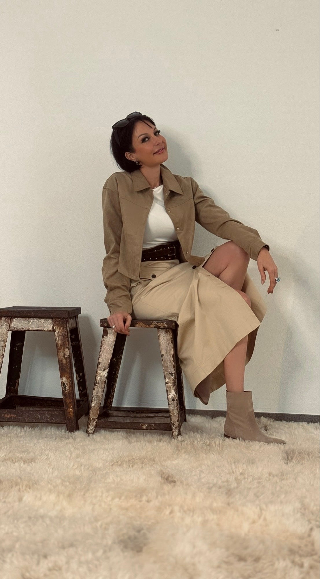 Skirt Jill bottom camel