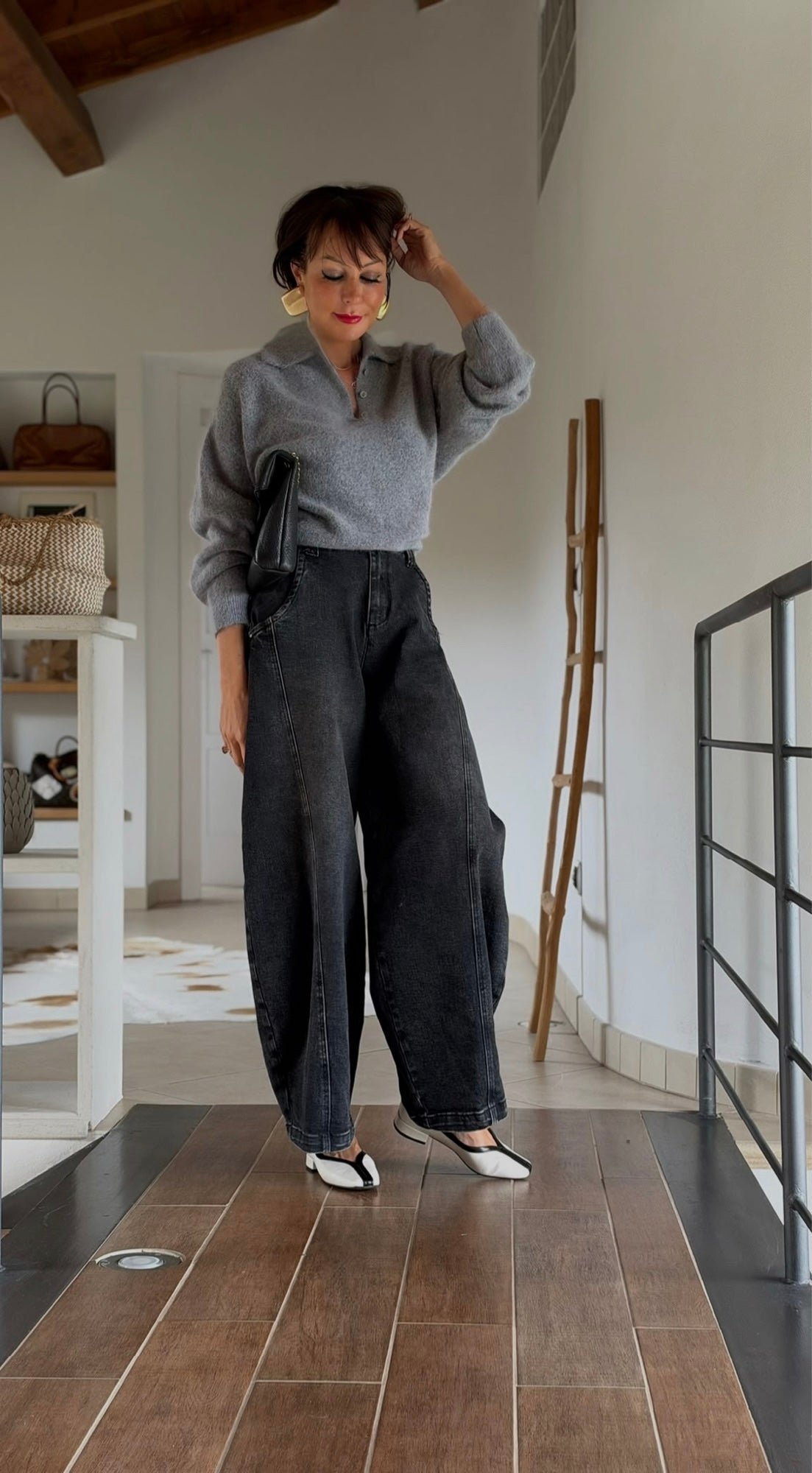 Pull Polo grey