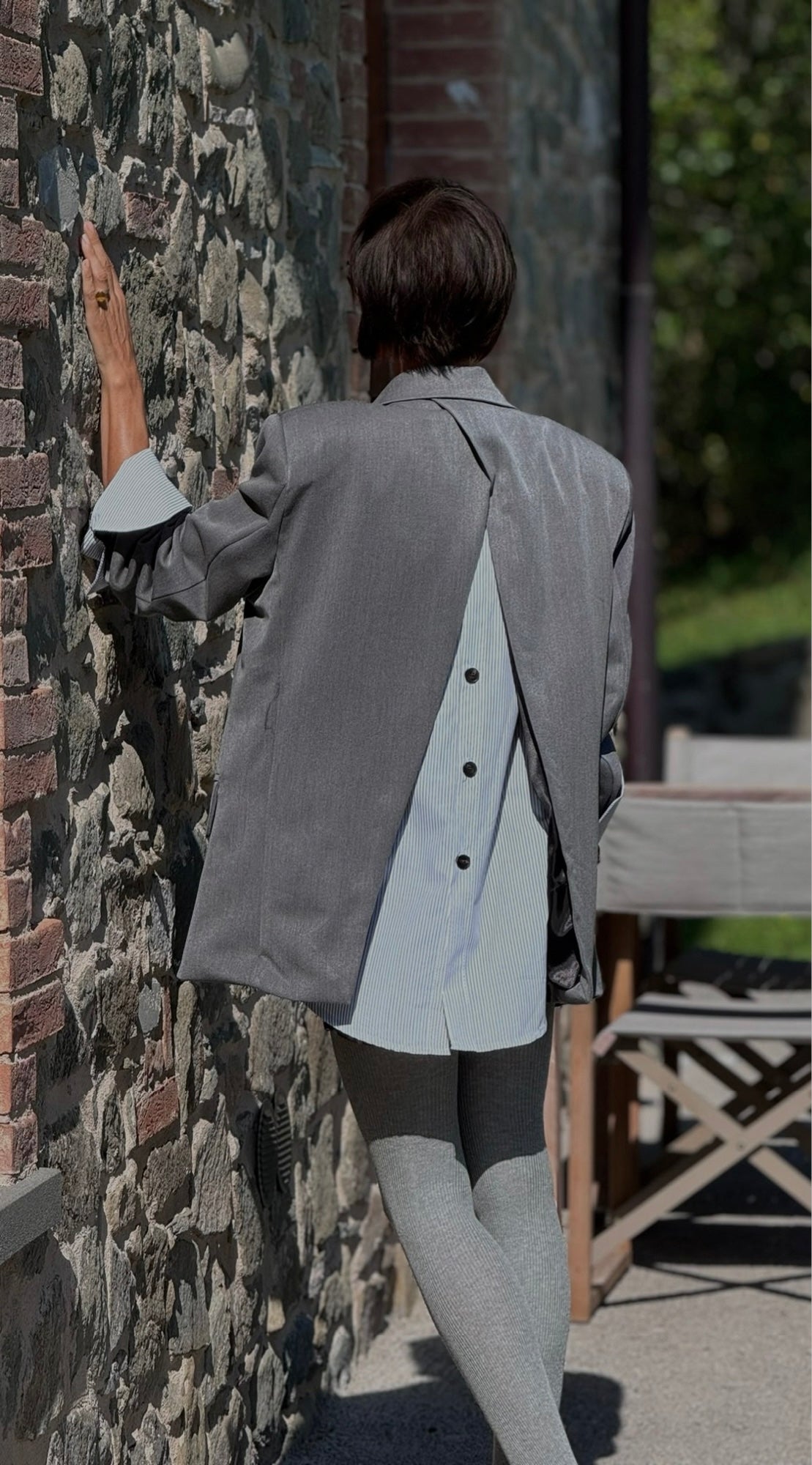Blazer Lilac grey
