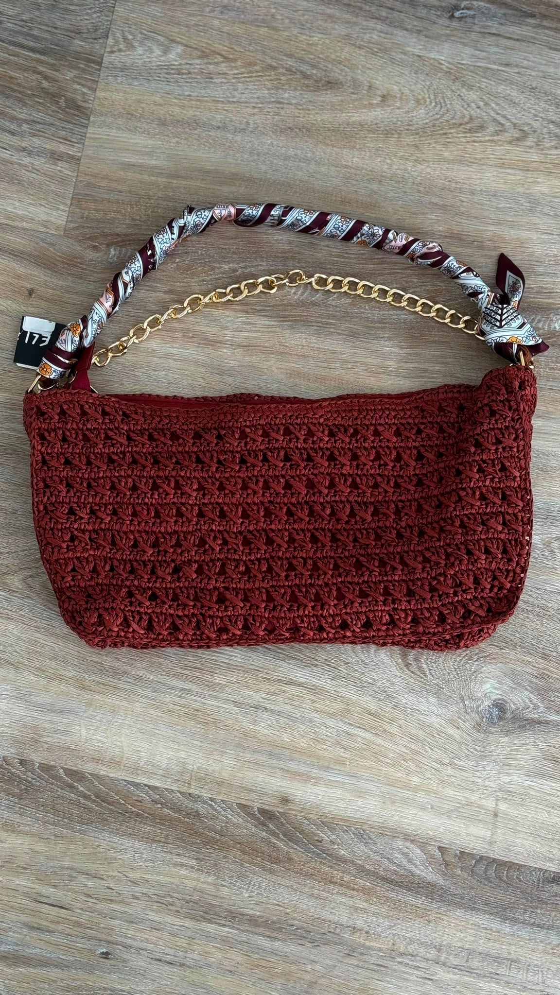 Bag Delphi rotan incl scarf