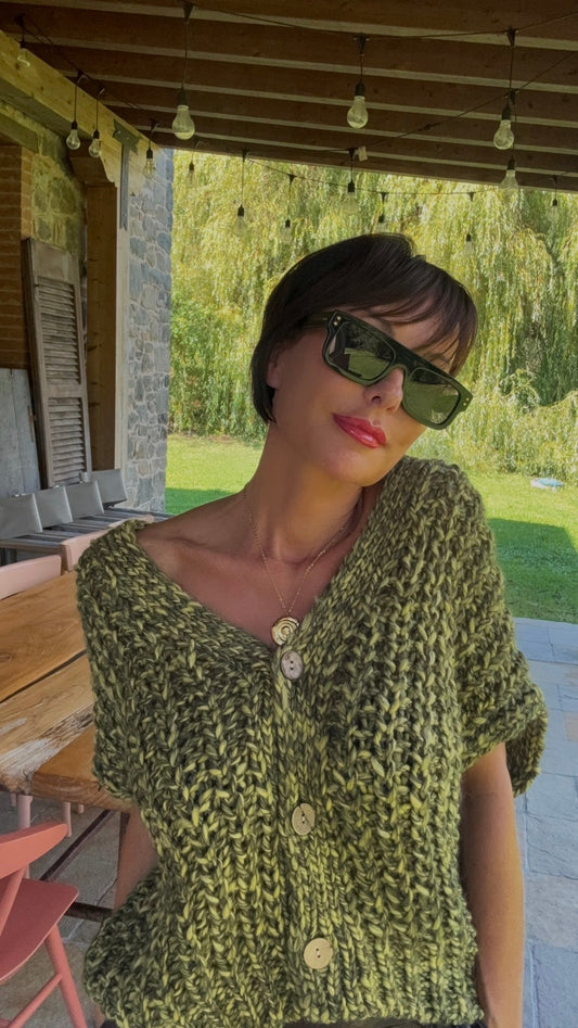 Cardigan Allegra ZM lime
