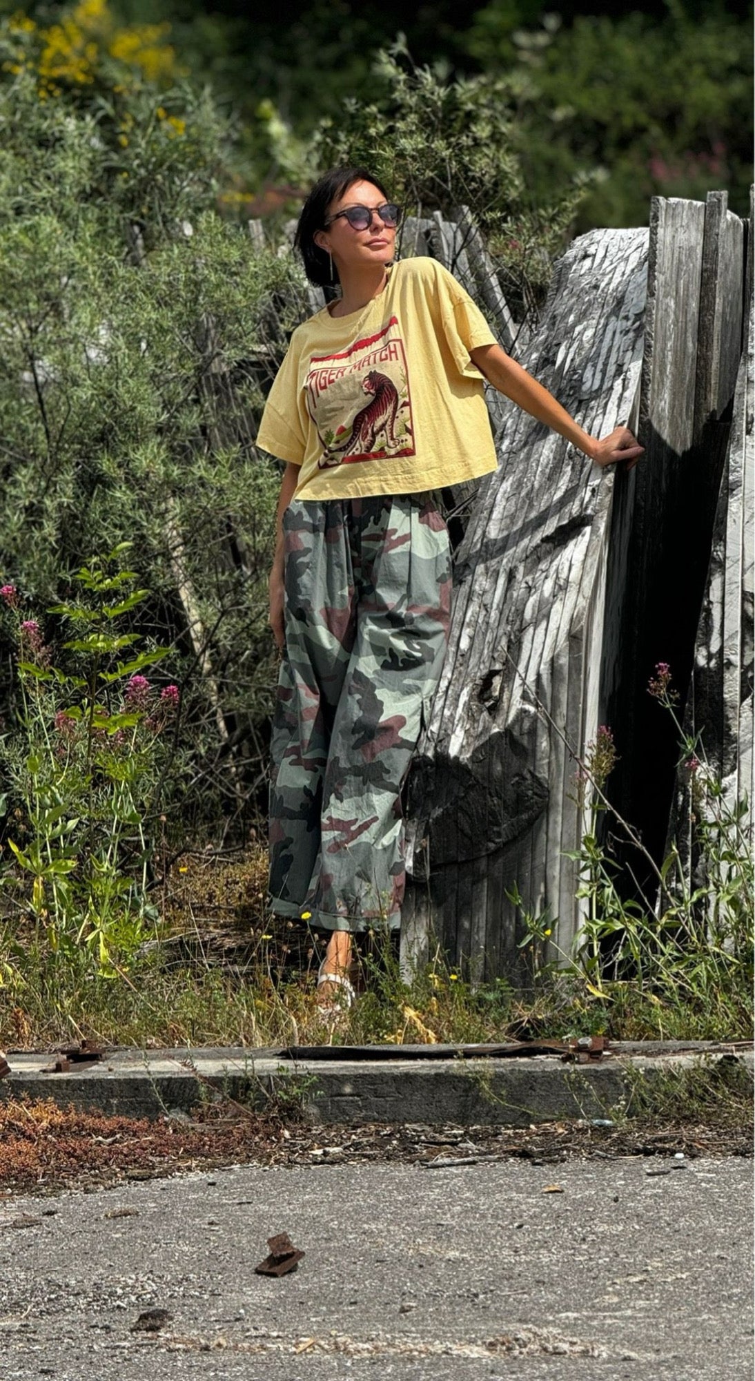 Pants Amauri camu