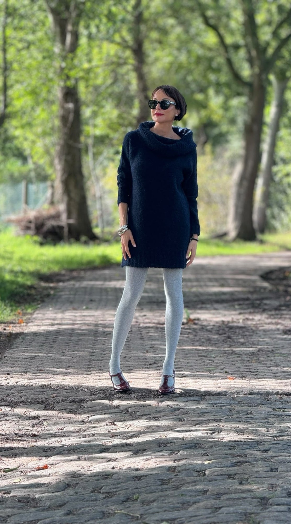 Dress pull Carlotta navy