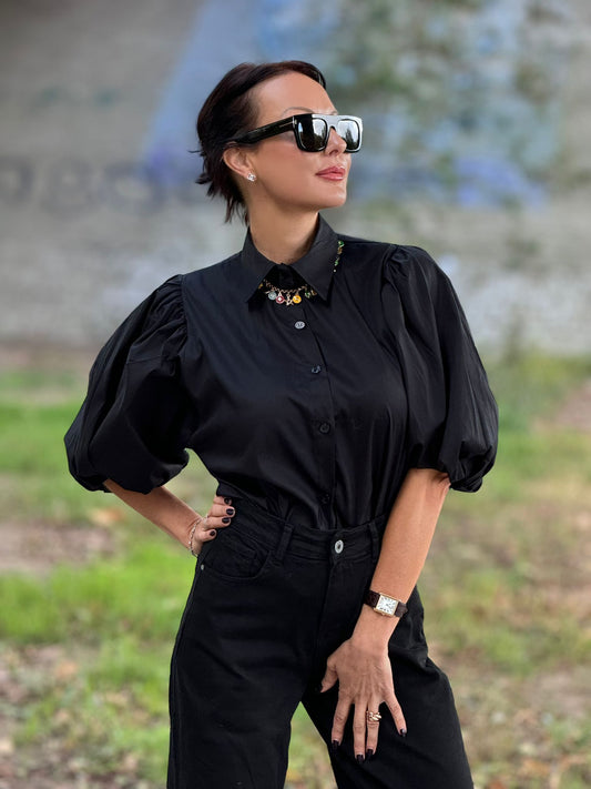 Blouse Linden black