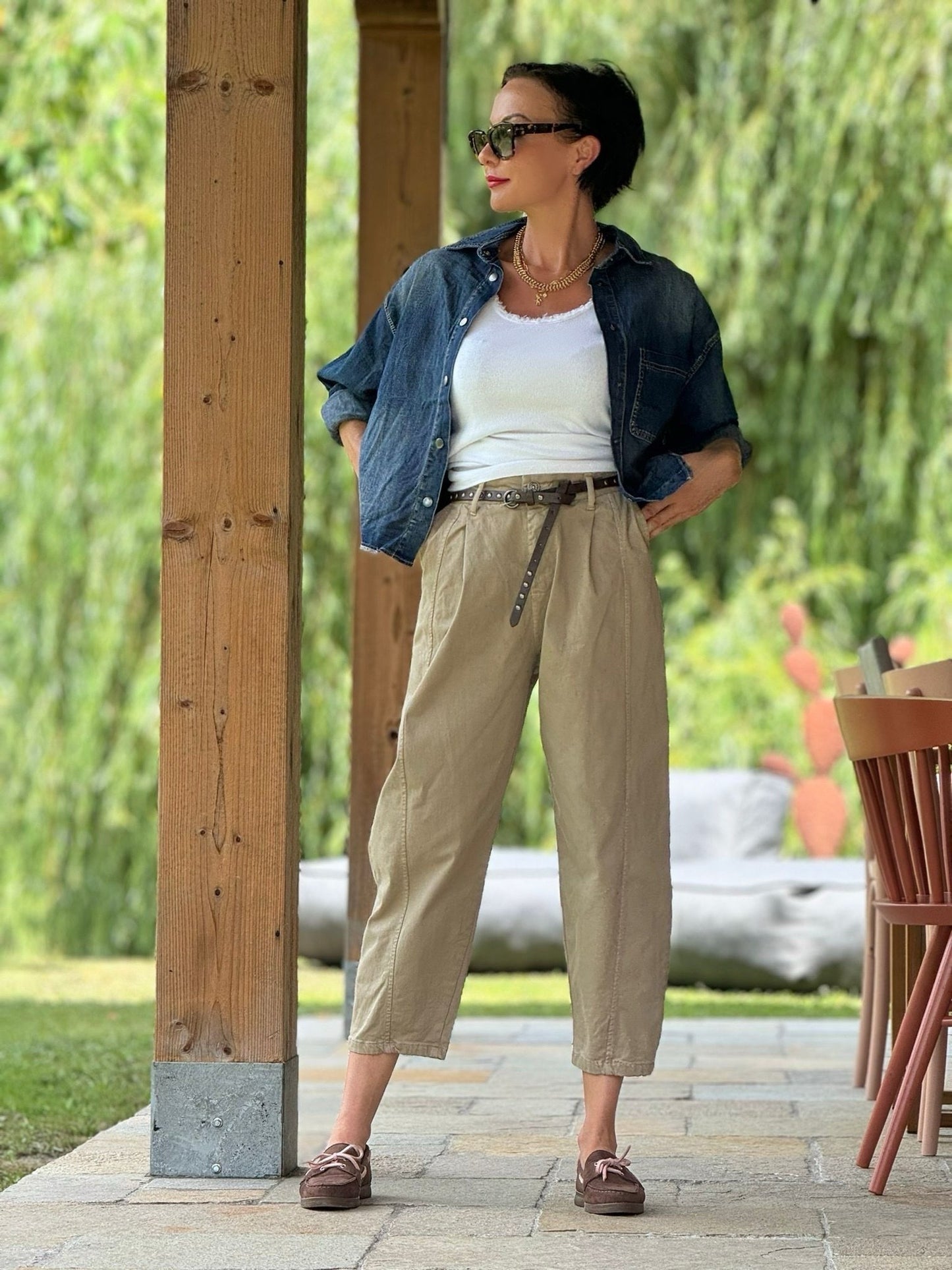 Veste en jean Sage