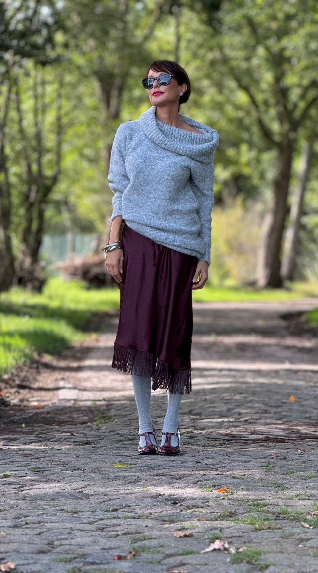 Dress pull Carlotta grey