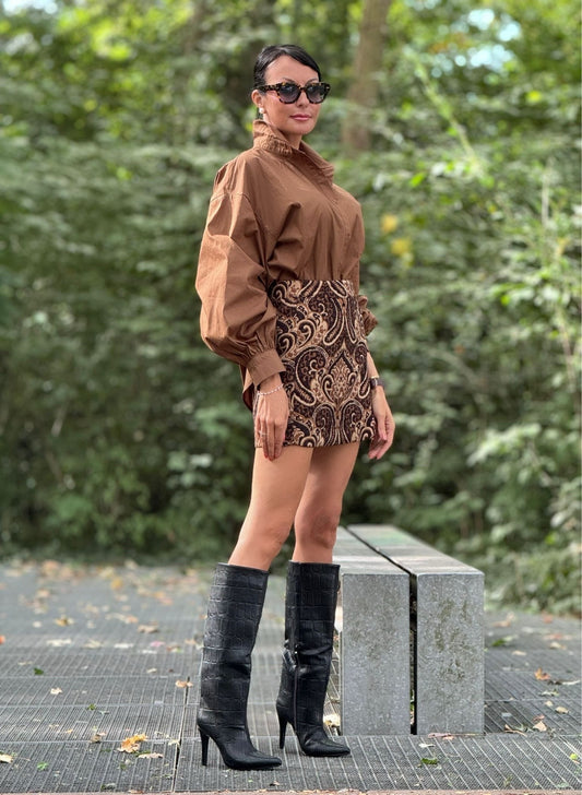 Skirt Scarlett choco