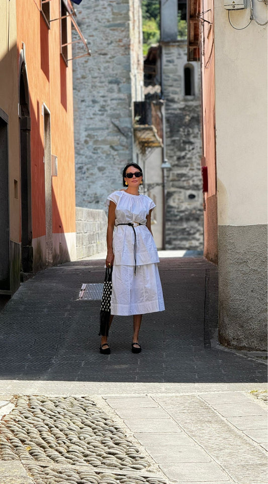 Skirt Cecile white