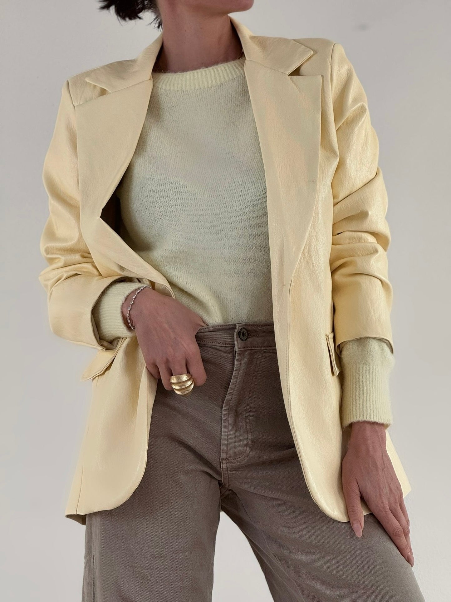 Blazer ensoleillé LL beurre